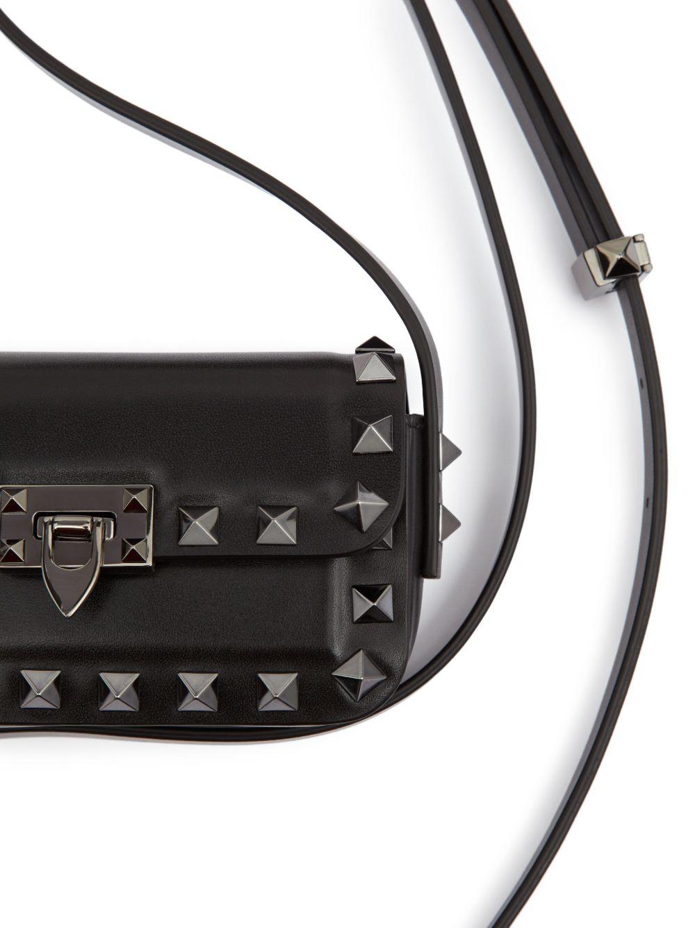 micro Rockstud23 leather shoulder bag Product Image