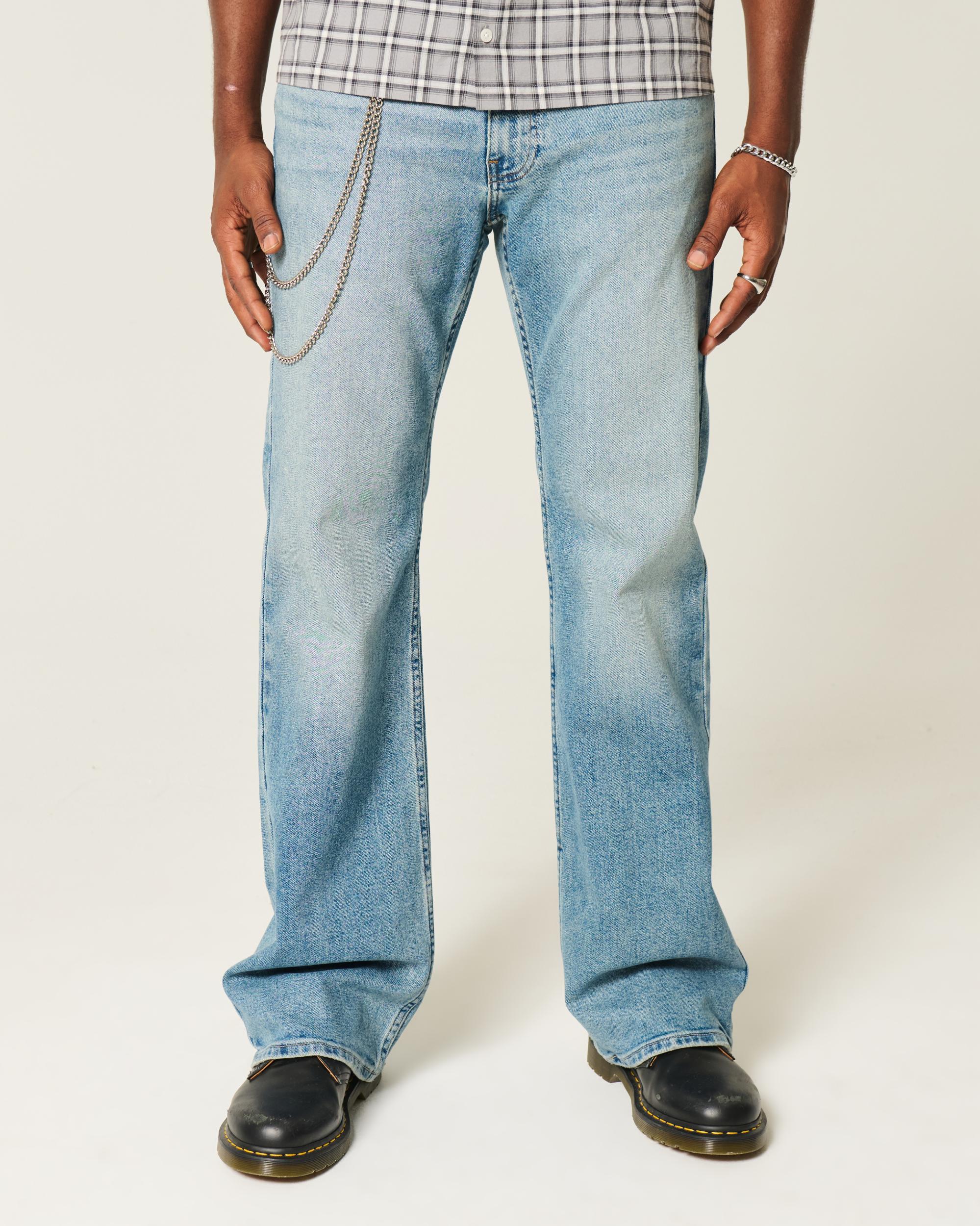Medium Wash Relaxed Boot Jeans Product Image