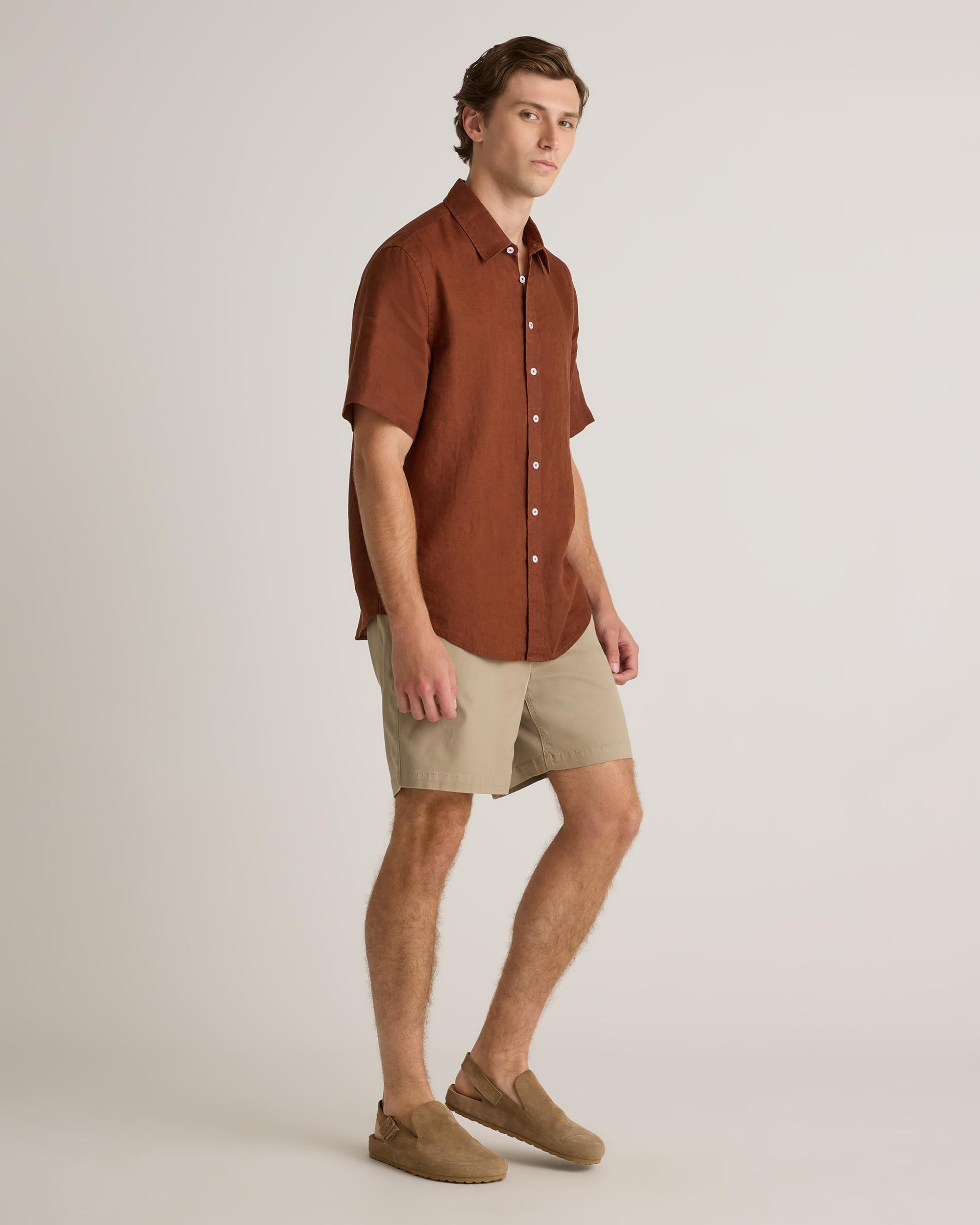 Quince | Men's Cotton 7" Chino Drawstring Shorts Organic Cotton Product Image