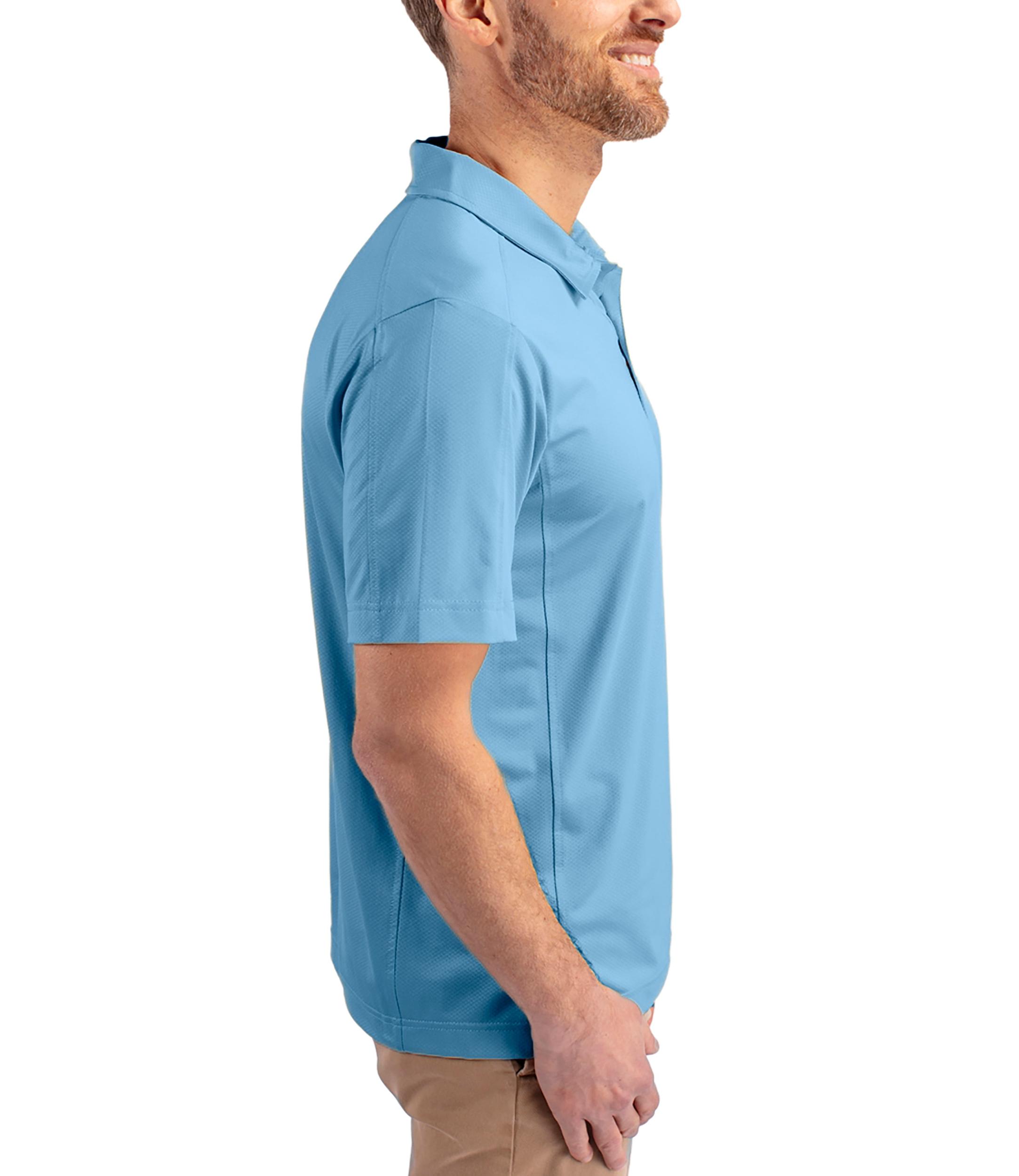 Cutter & Buck Prospect Eco Textured Stretch Recycled Men's Short Sleeve Polo Product Image