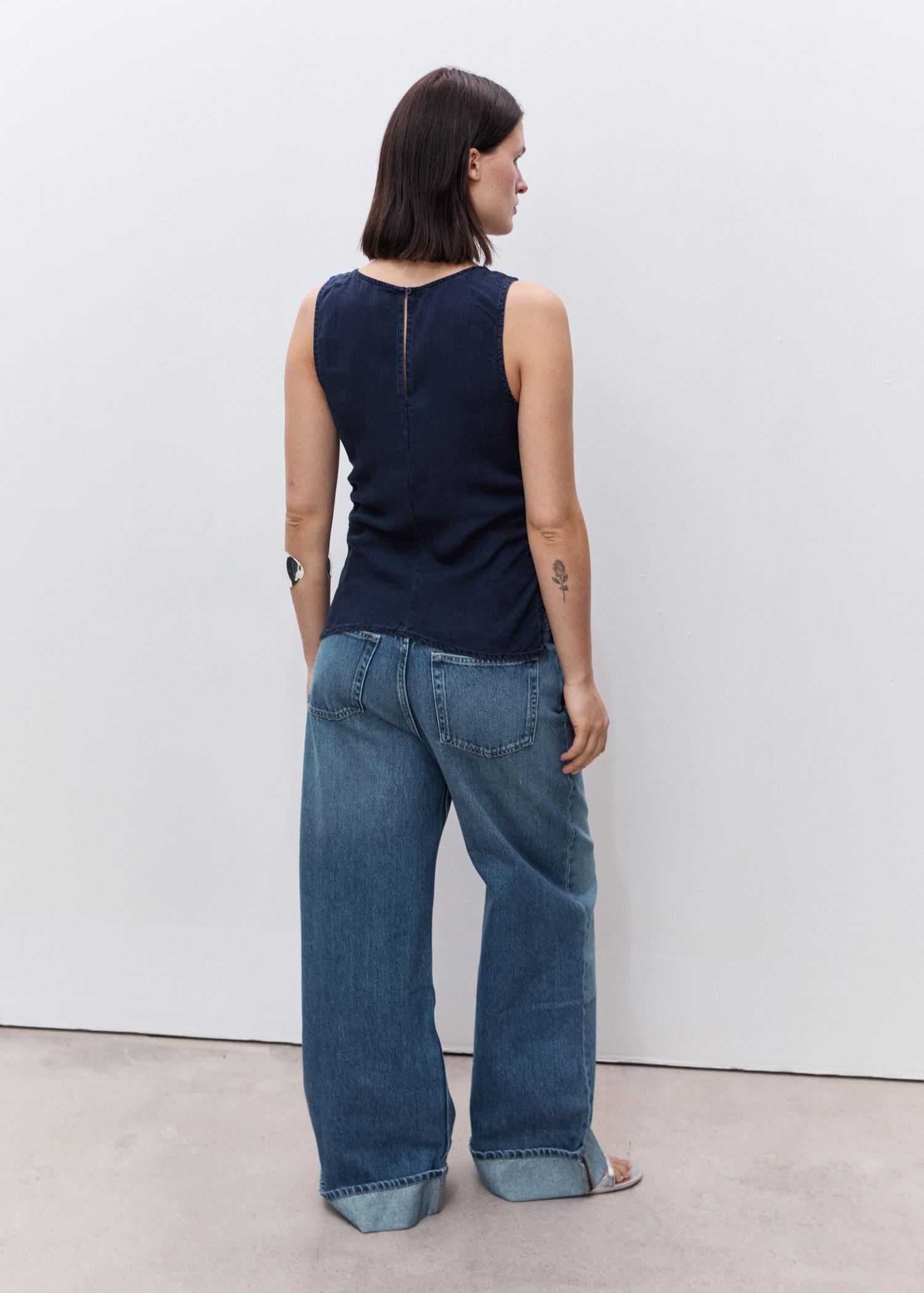 Lyocell maternity top - Women | MANGO USA Product Image