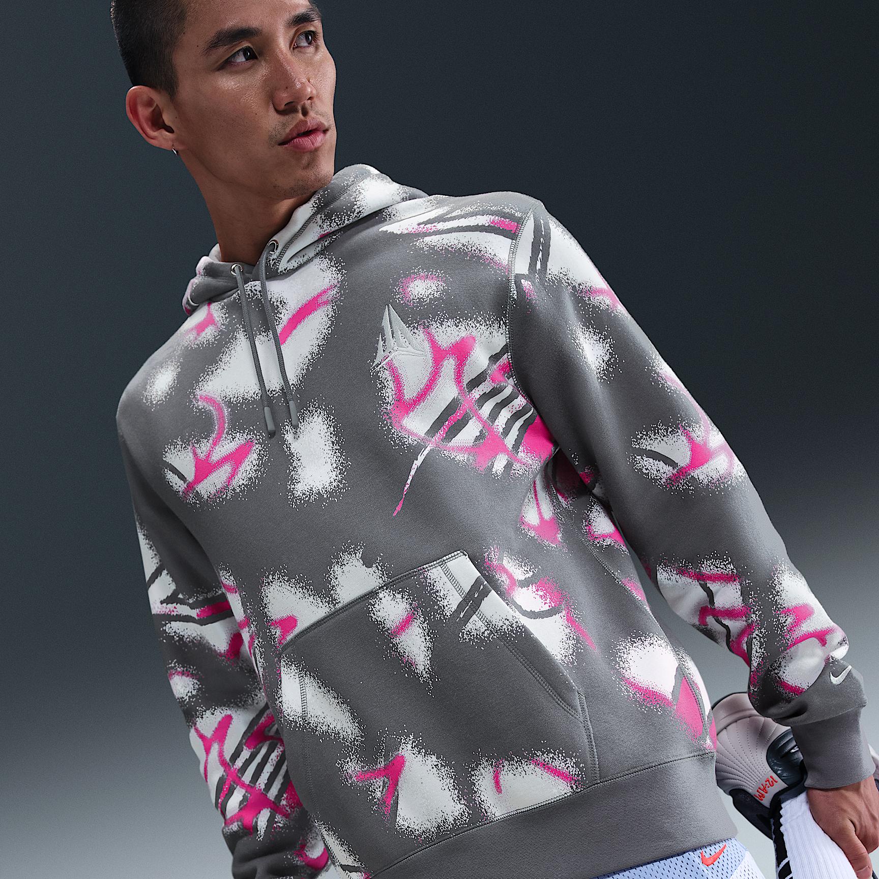 Nike Men's Ja Club Fleece Pullover Hoodie Product Image