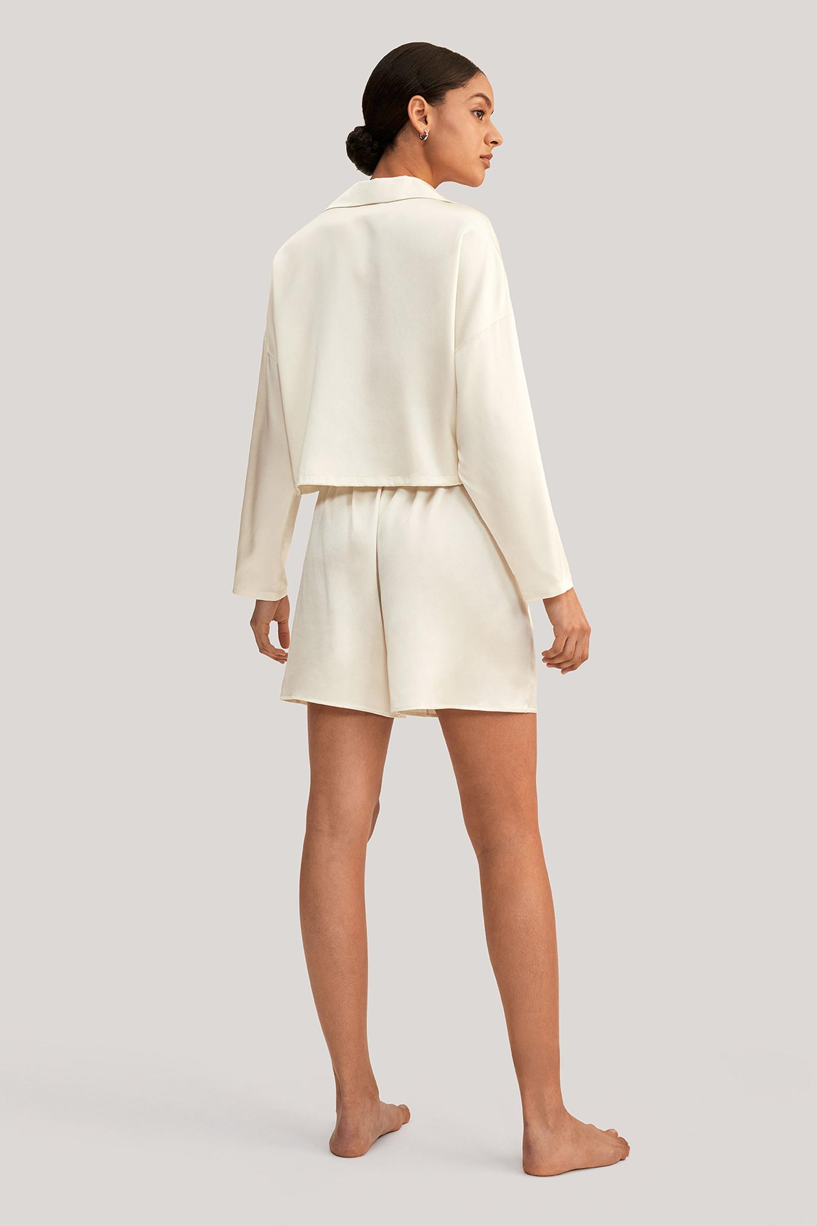 Osmanthus Silk Pullover Pajama Set Product Image