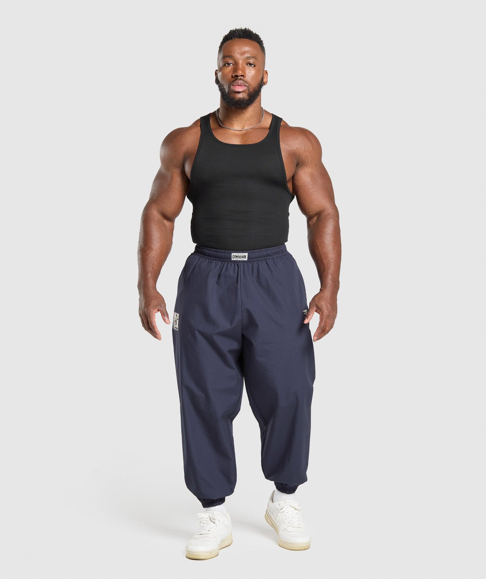 Gymshark Pumper Pants - Heavy Blue Male Product Image