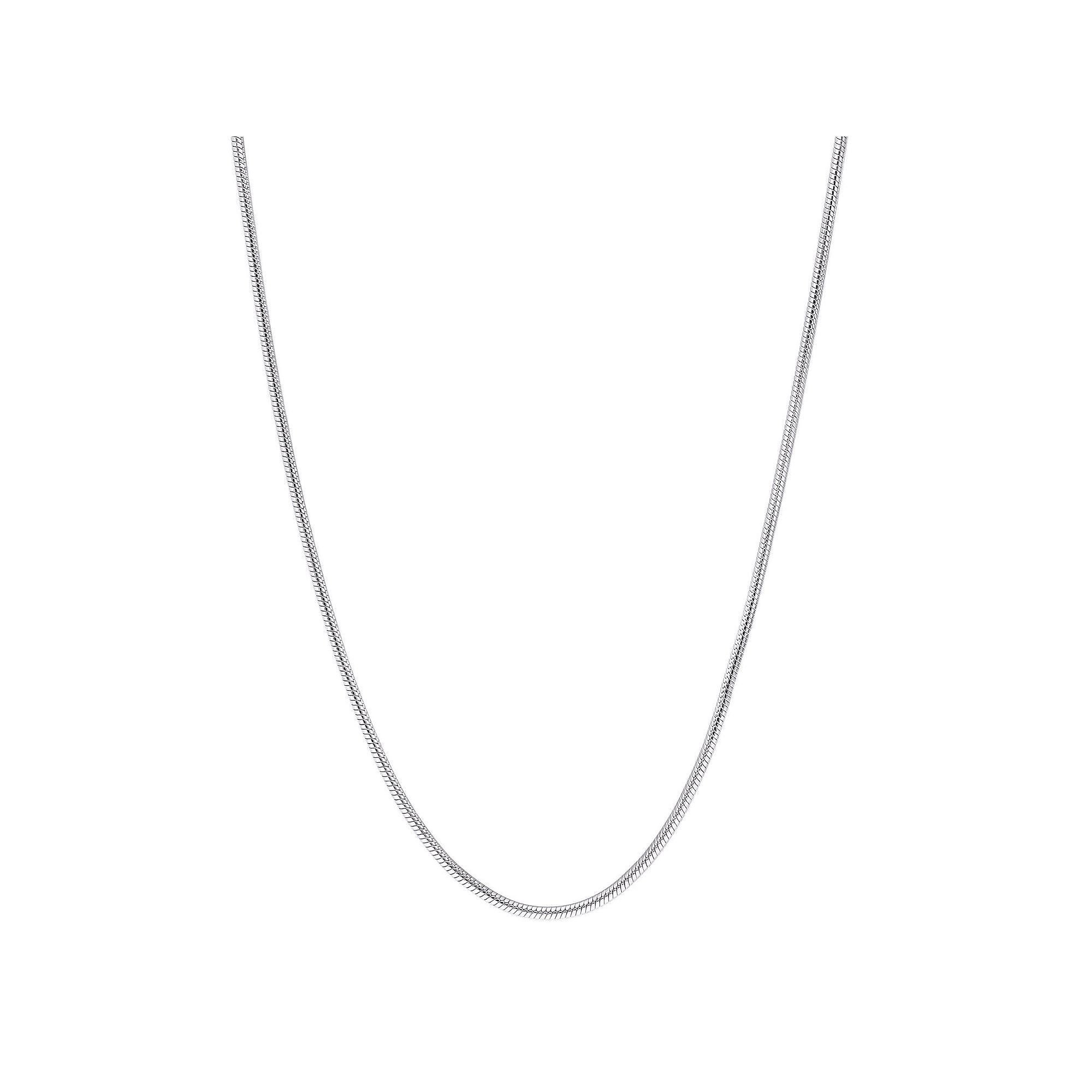 Stella Grace Sterling Silver 1.2 mm Snake Chain Necklace, Womens Product Image