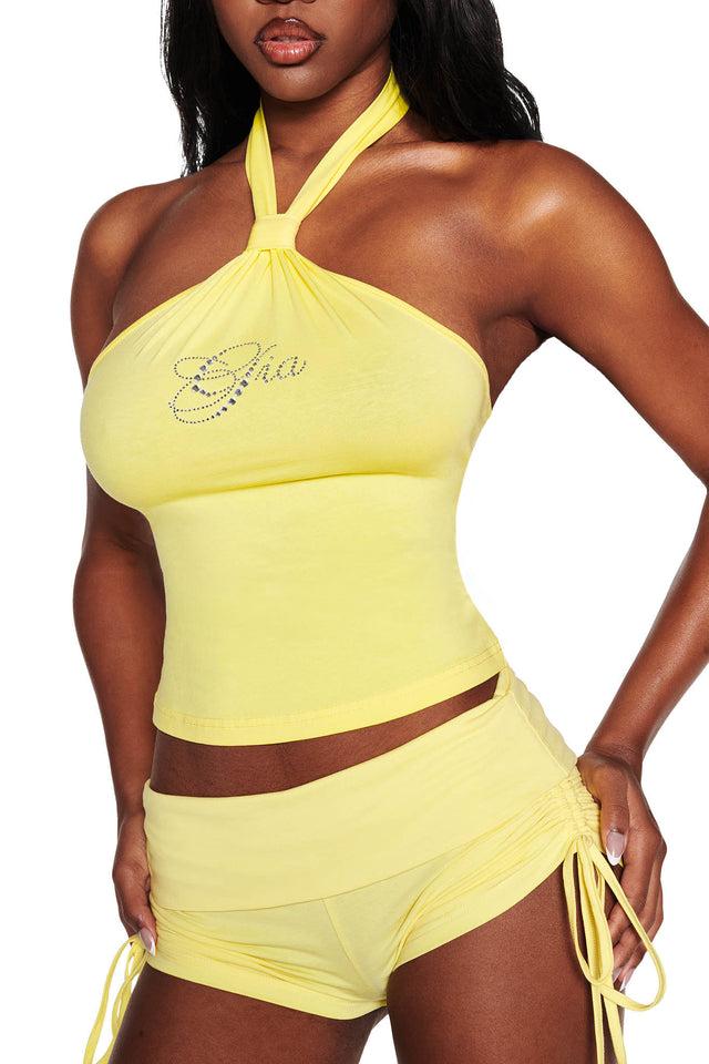 MIA SHORT - YELLOW Product Image