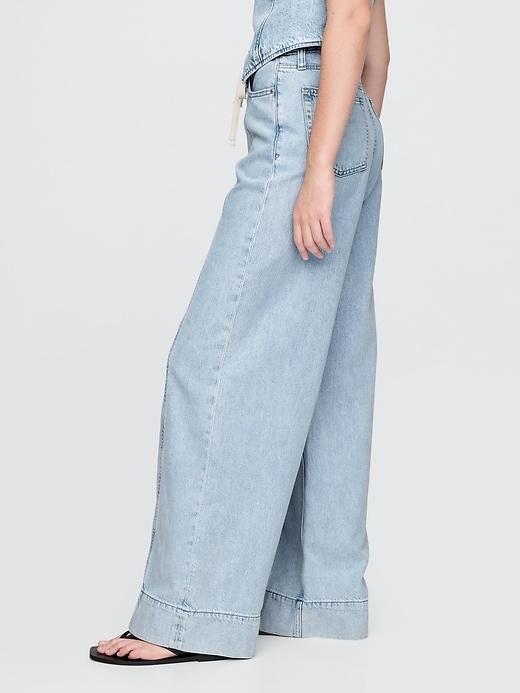 Mid Rise UltraSoft Baggy Jeans Product Image