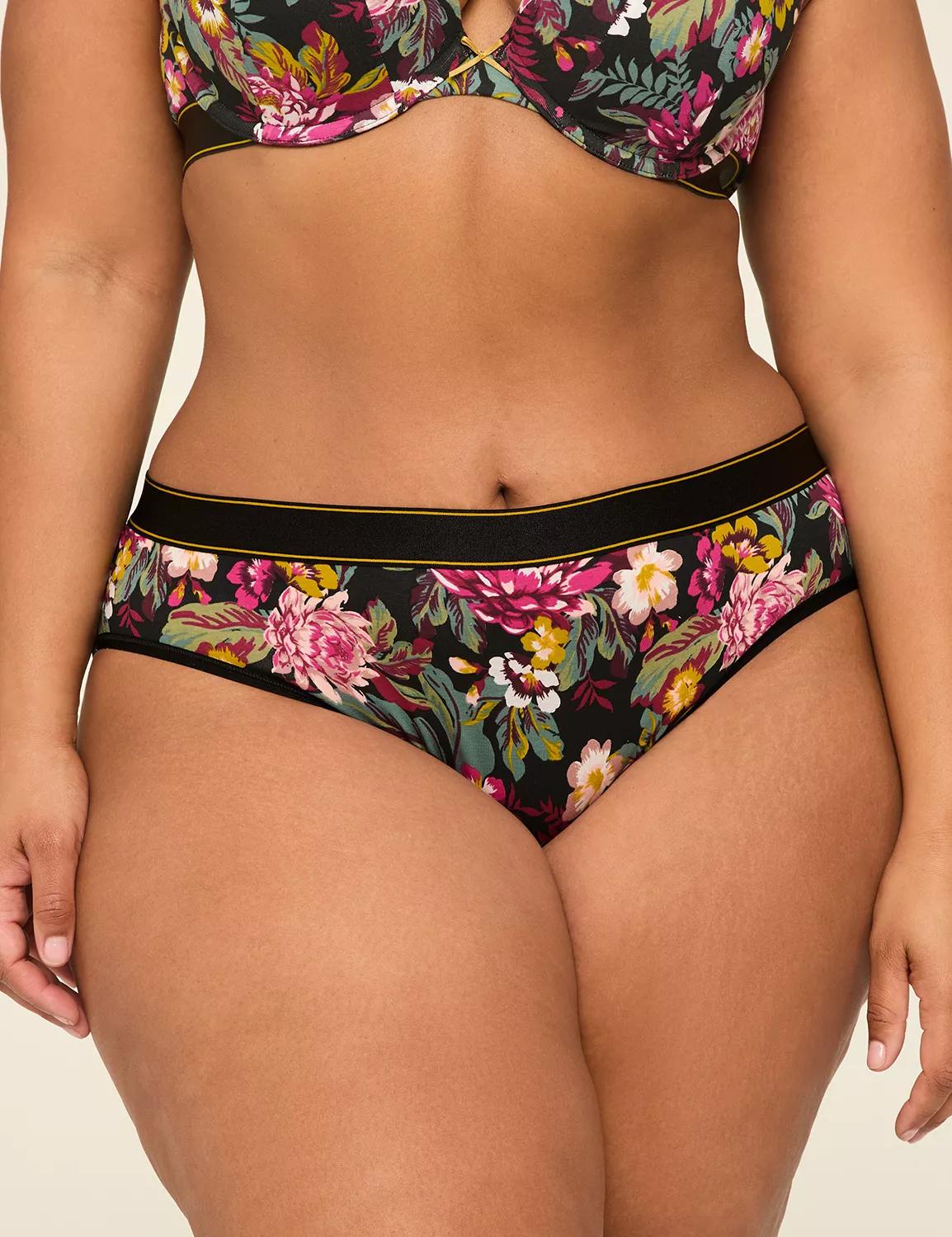 Cotton Hipster Panty With Wide Waistband Product Image