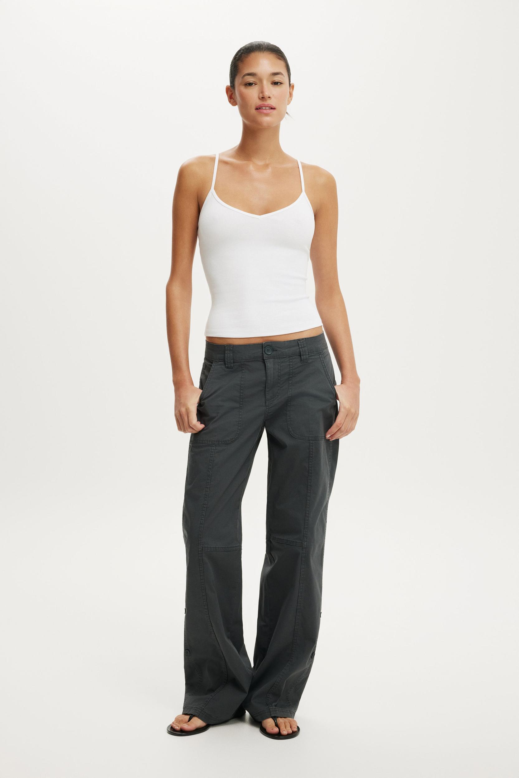 Fine Rib V Neck Cami Product Image