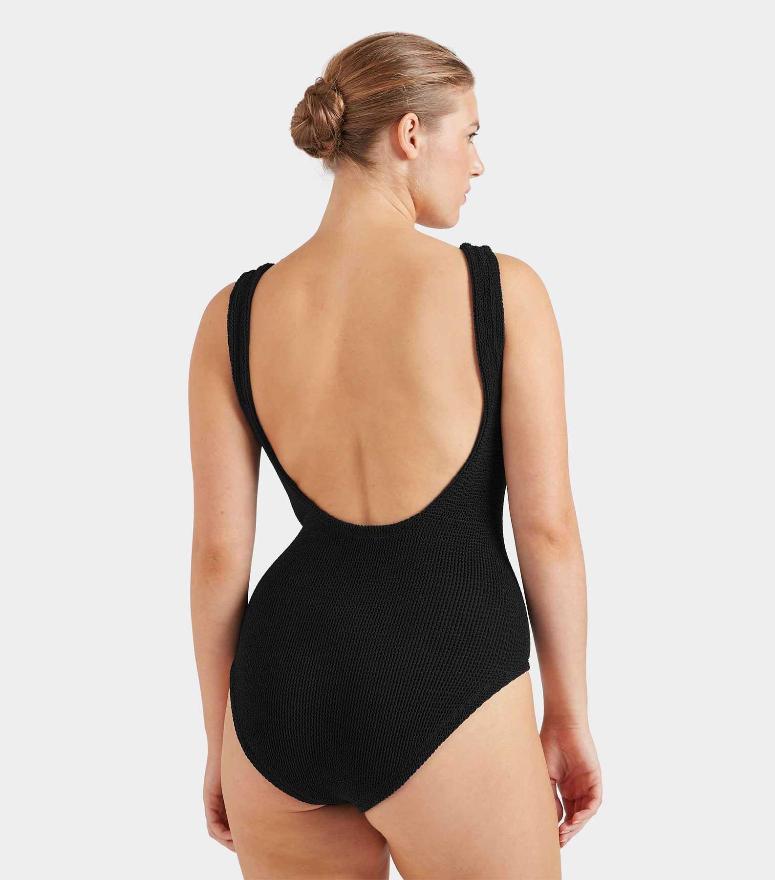 Coverage Square Neck Swim - Black Product Image