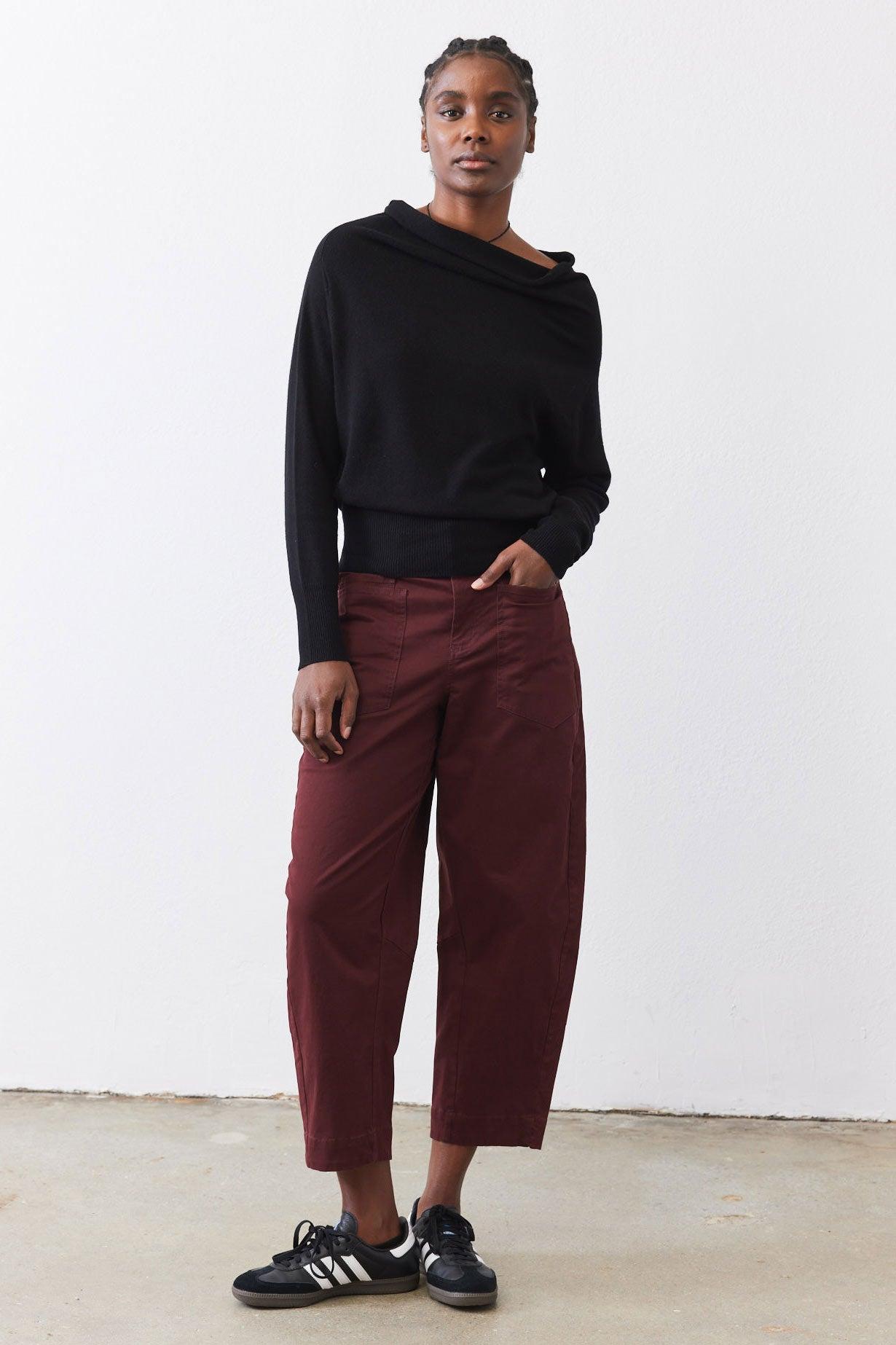 The Slouchy Soft Twill Pants Product Image
