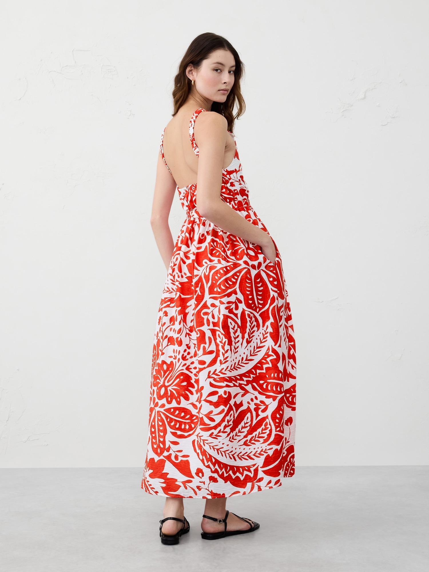 Halter-Neck Midi Dress Product Image