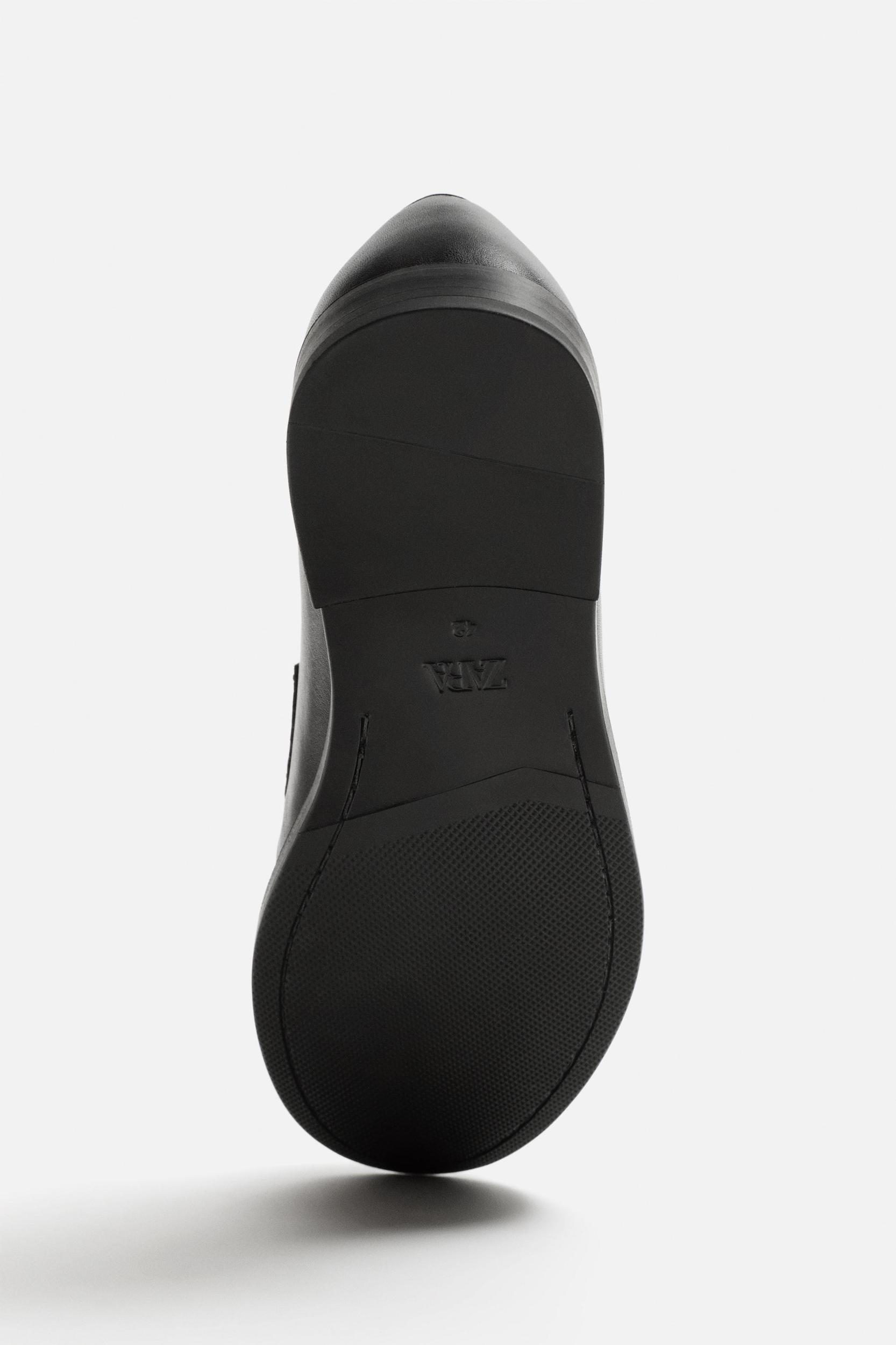 LEATHER PENNY LOAFERS Product Image