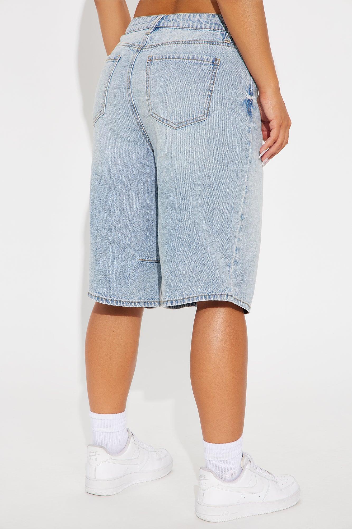 Lennox Denim Jort - Vintage Wash Product Image