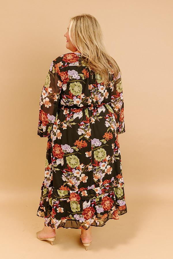 Vineyard Stroll Floral Midi Curves Product Image