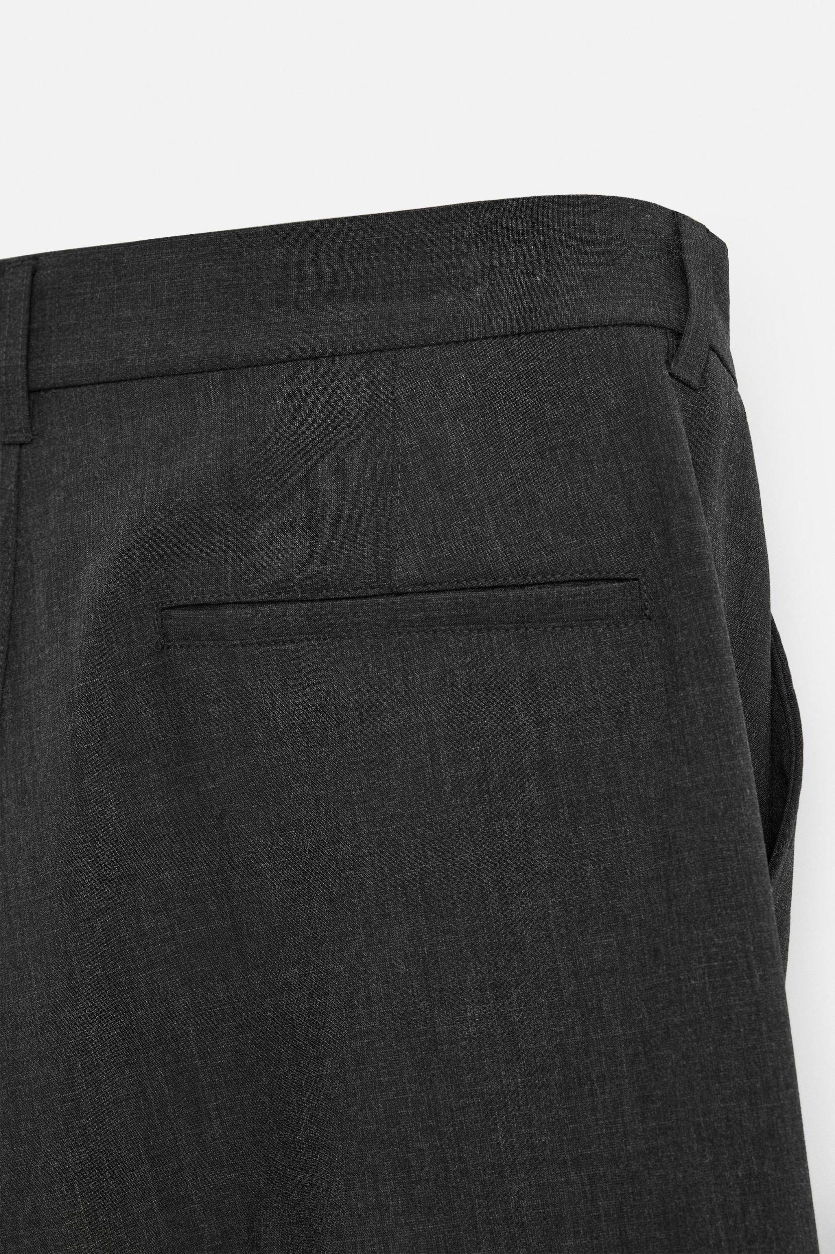PLEATED SUIT PANTS Product Image