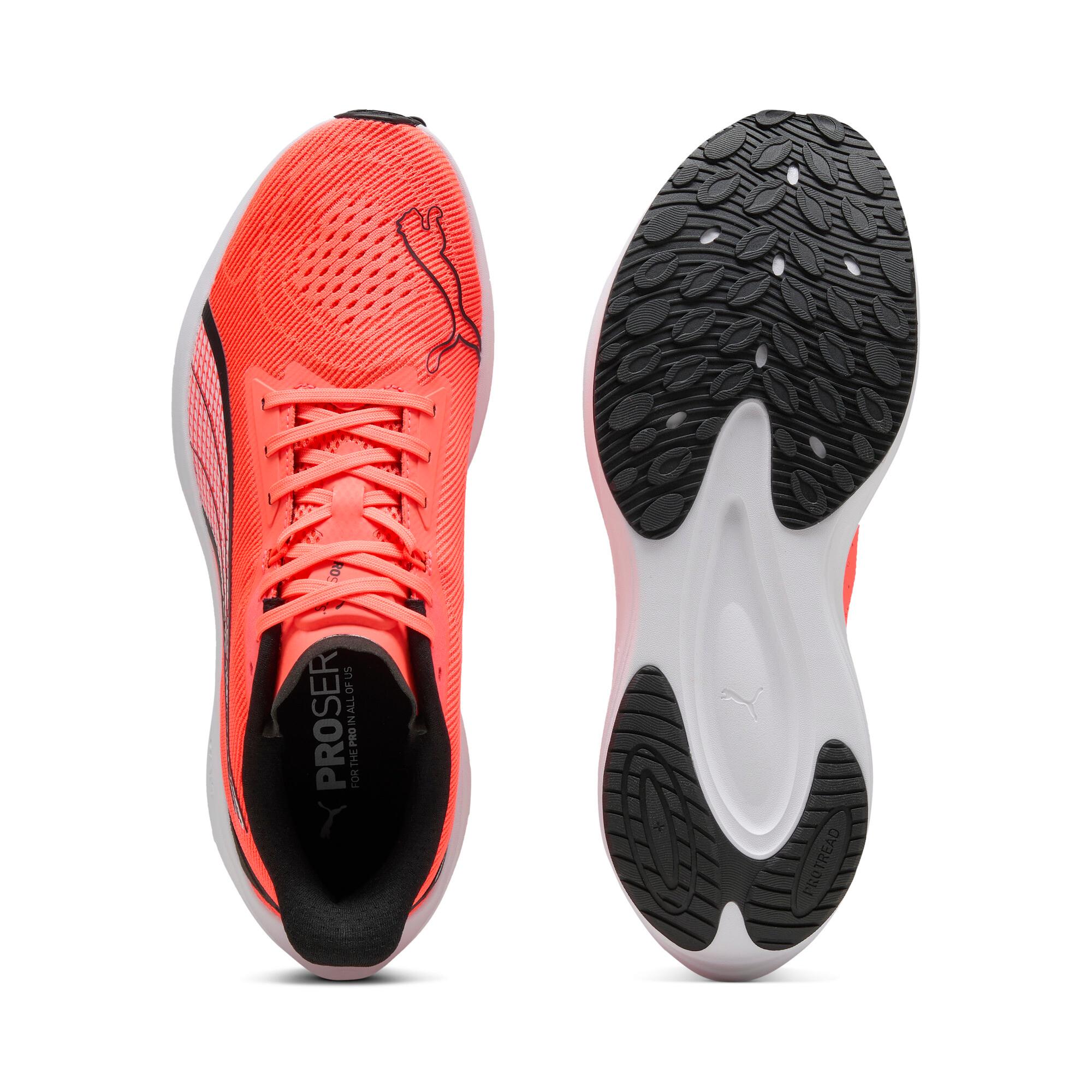 PUMA Darter Pro Men's Running Shoes in Glowing Red/Black Product Image