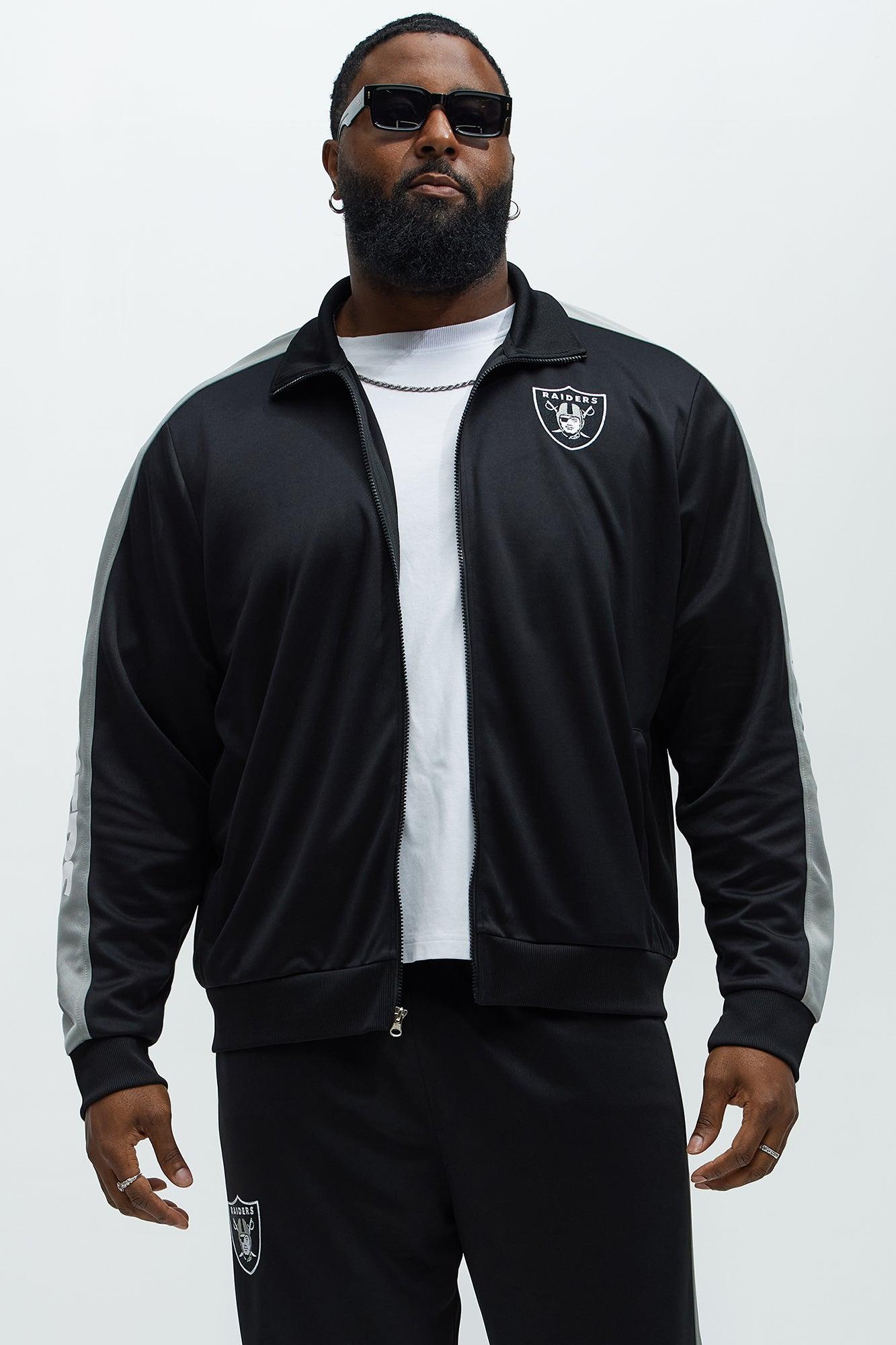 Raiders Stand By Track Jacket - Black Male Product Image