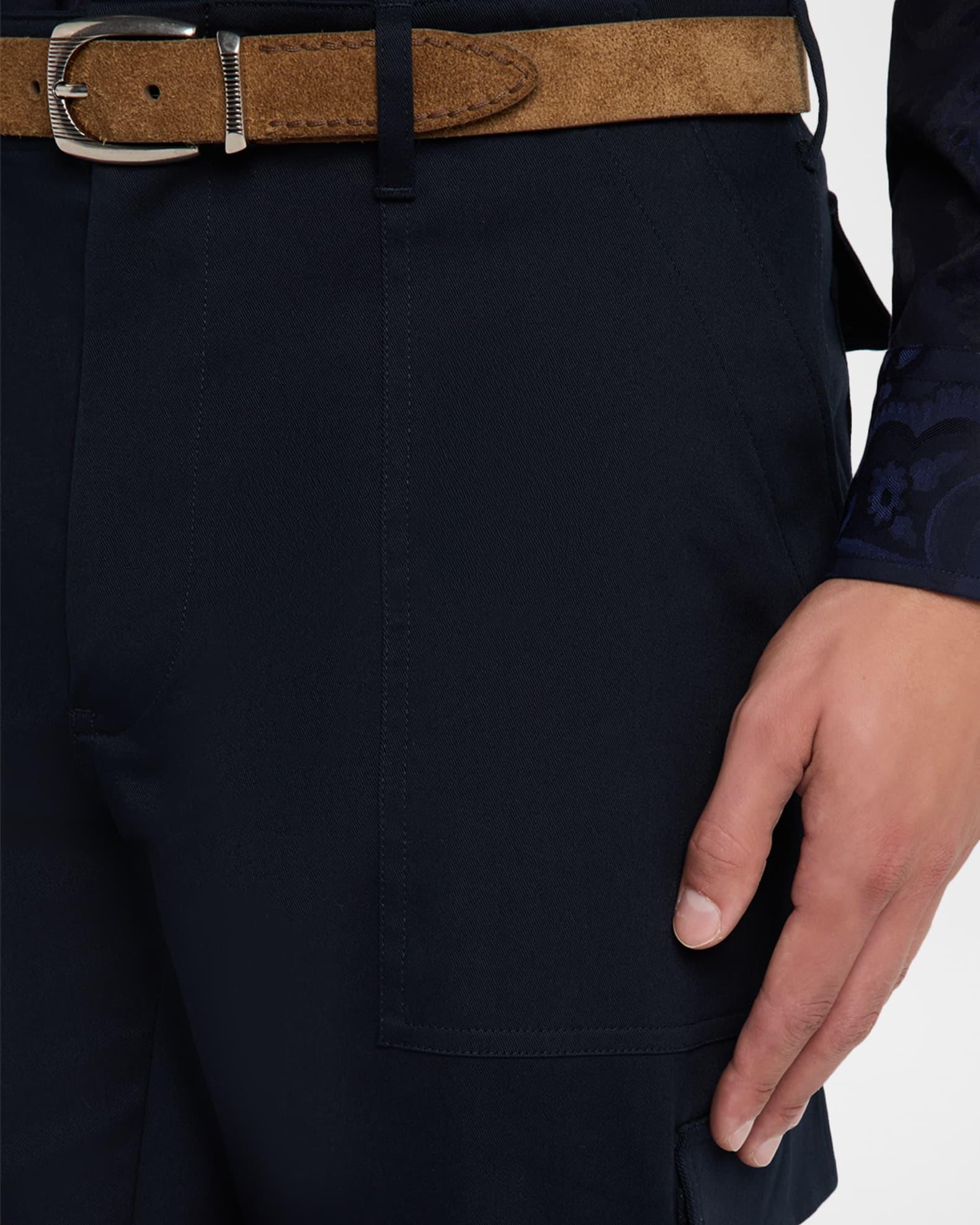 Men's Flap Pocket Straight-Leg Cargo Pants Product Image