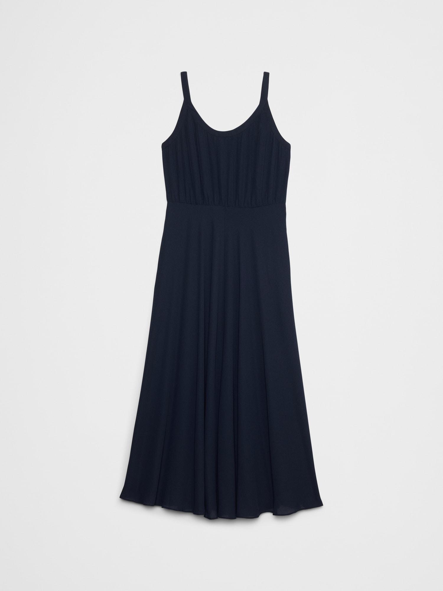 Scoop-Neck Midi Dress Product Image
