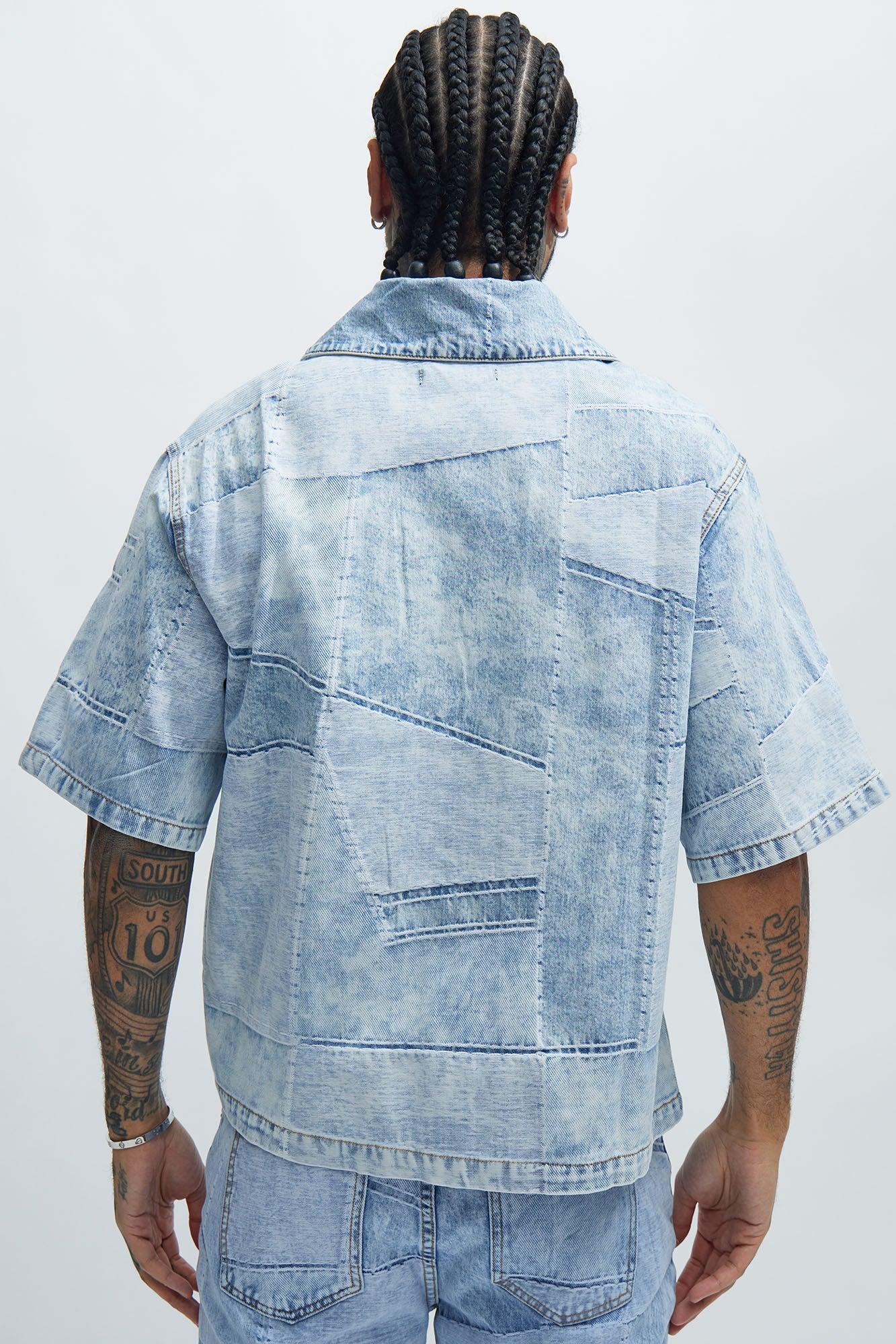 Verdugo Denim Shirt - Light Blue Wash Product Image
