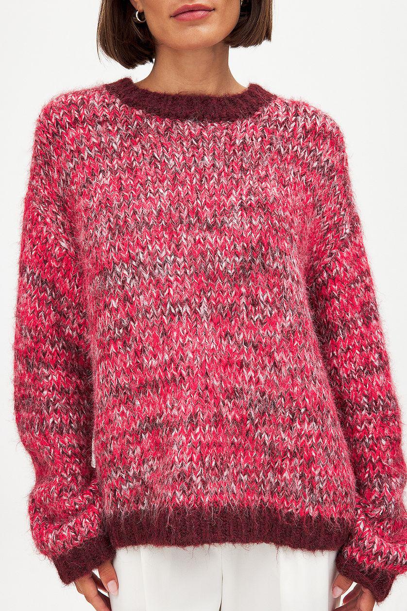 Oversized Melange Sweater Product Image