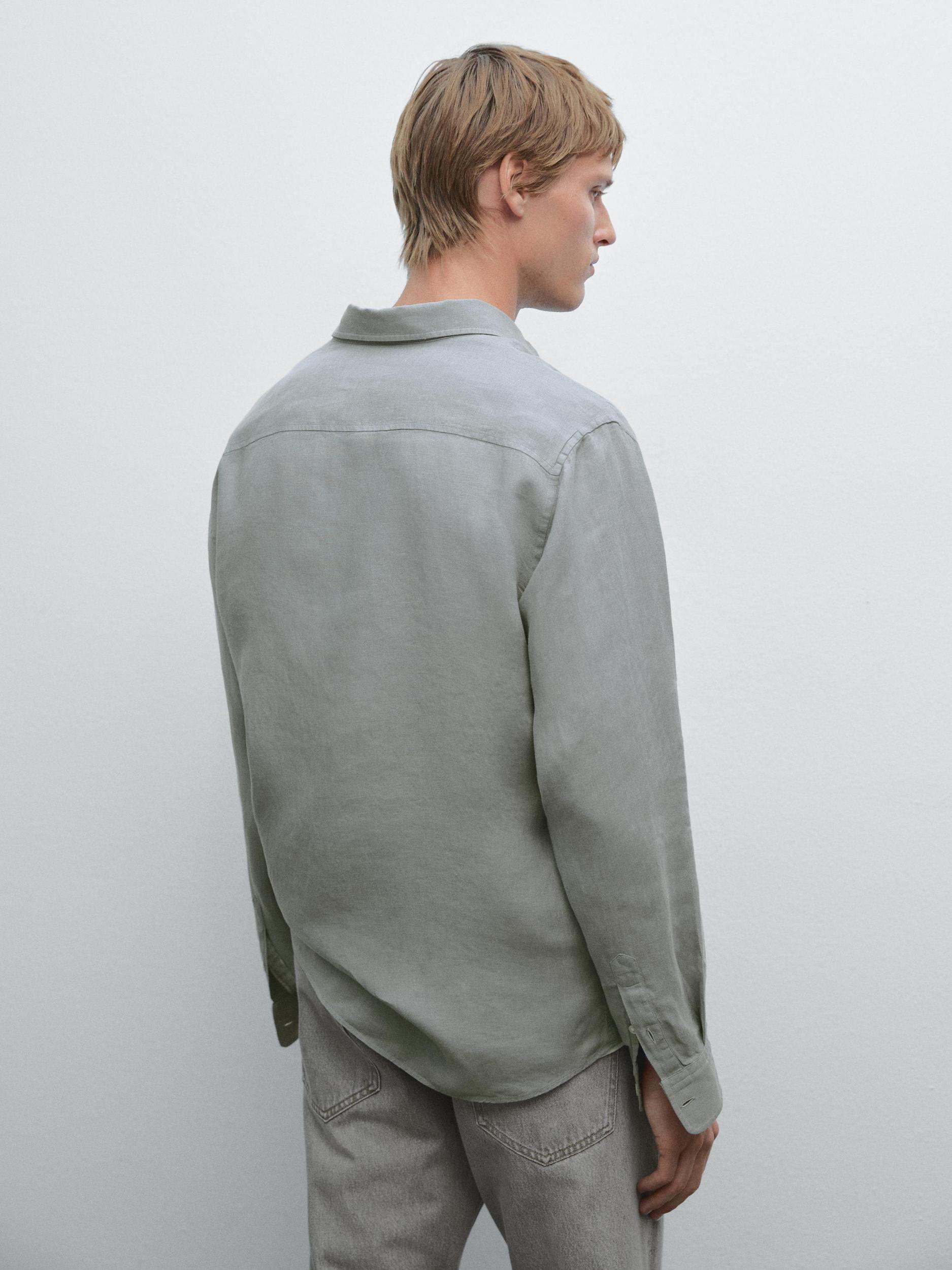 Regular fit shirt with pocket detail Product Image