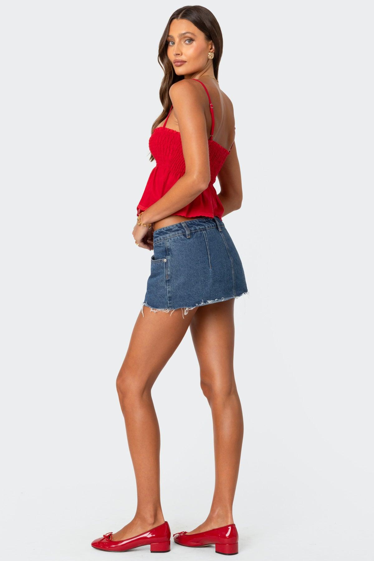 Millie Scrunch Tank Top Product Image