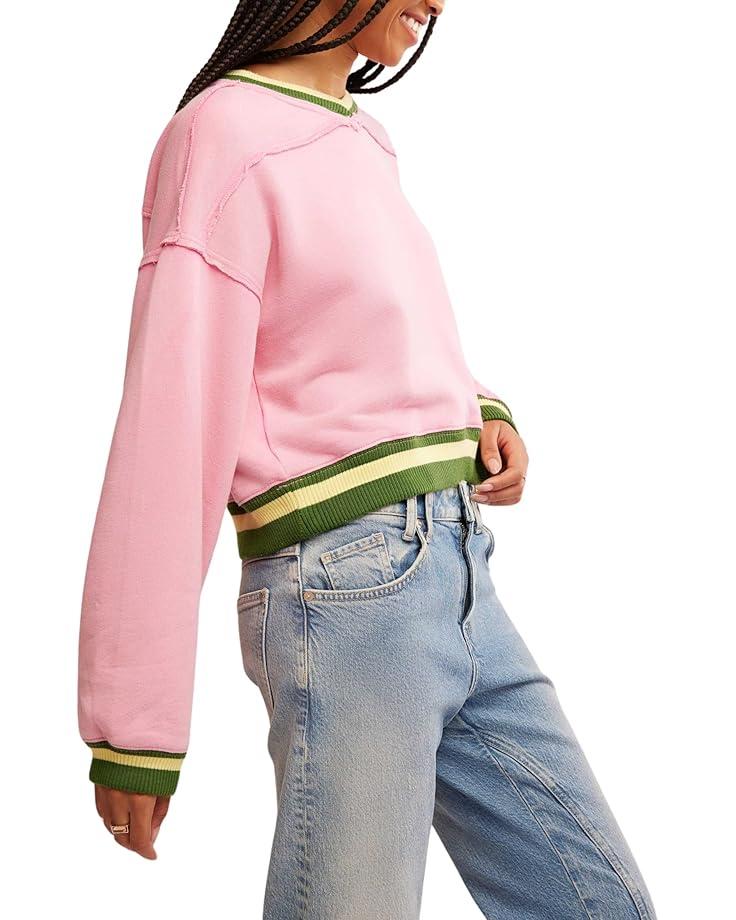 Striped Greta 1/2 Zip Product Image