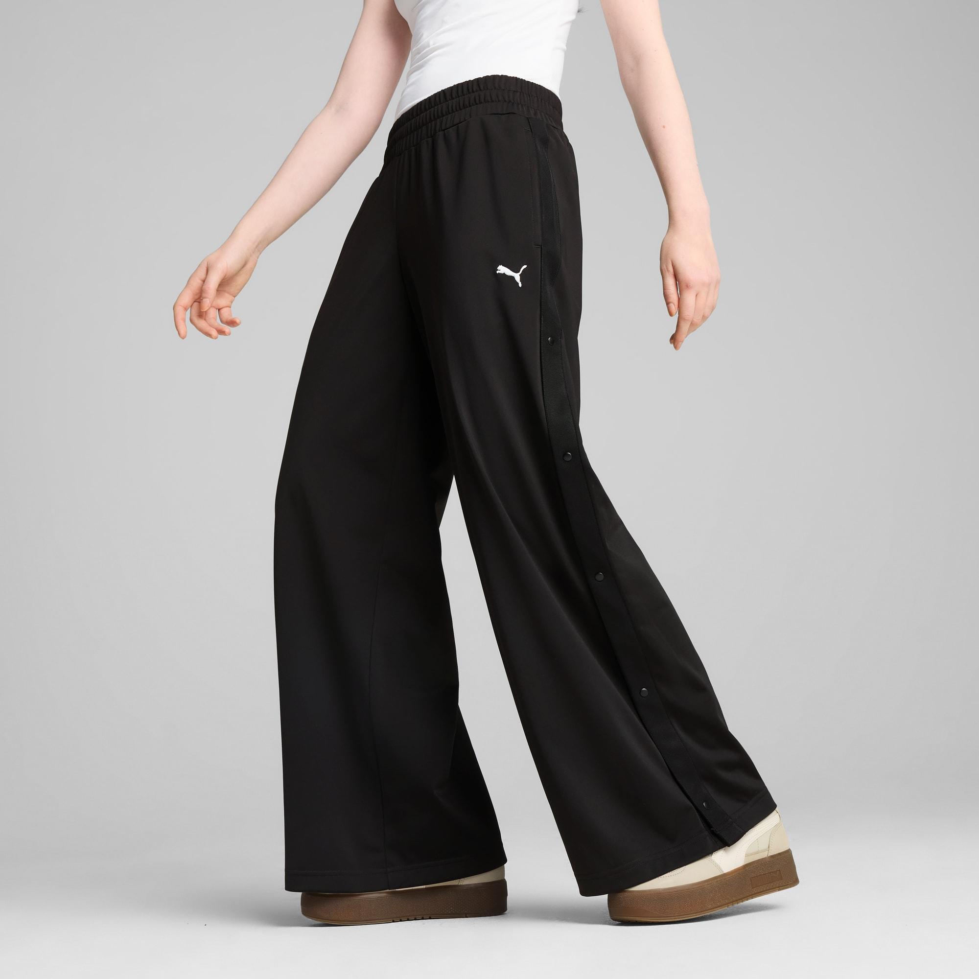 Wardrobe Essentials Women's Low Rise Popper Pants Product Image