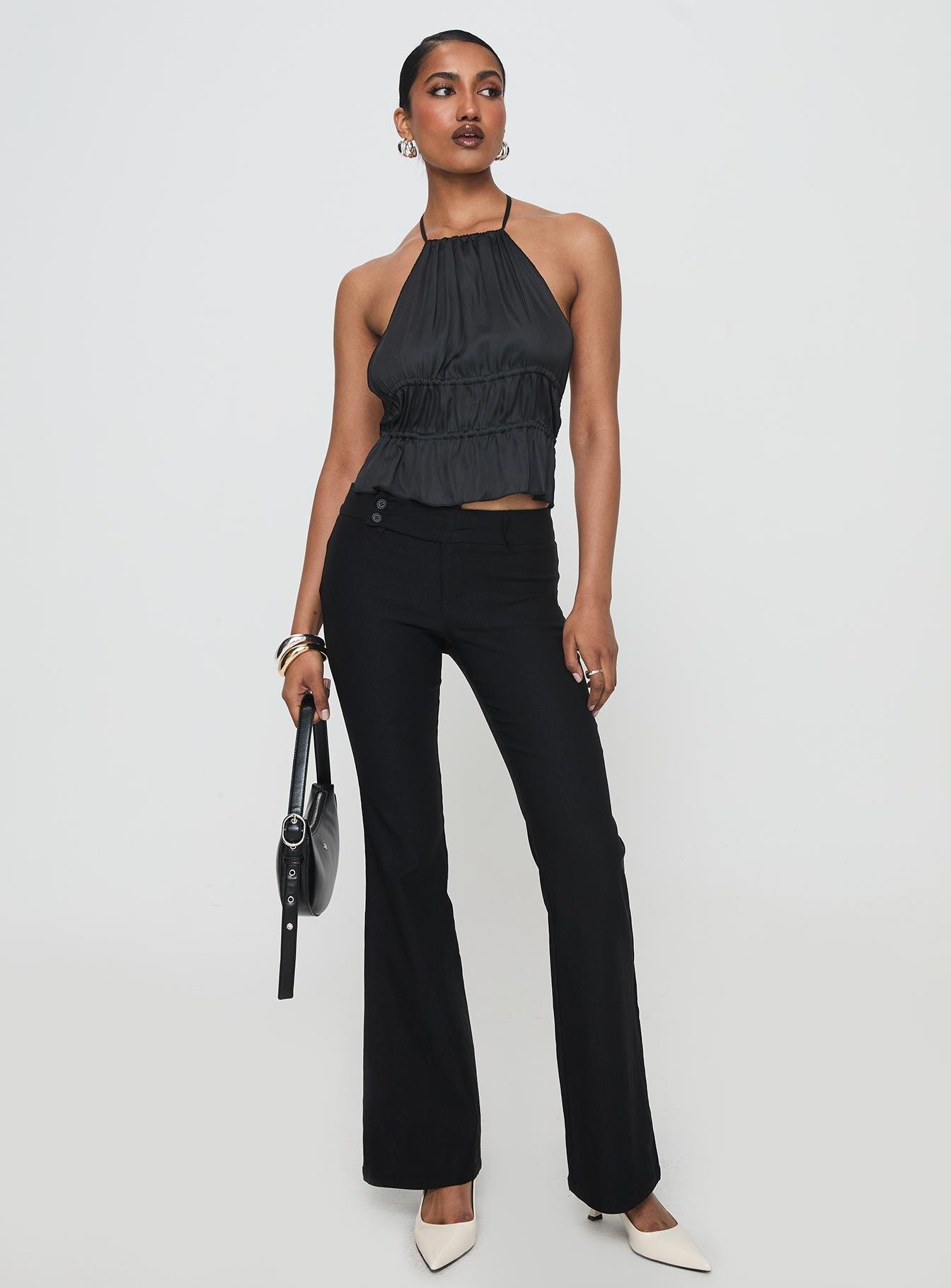 Legacy Halter Top Onyx Product Image