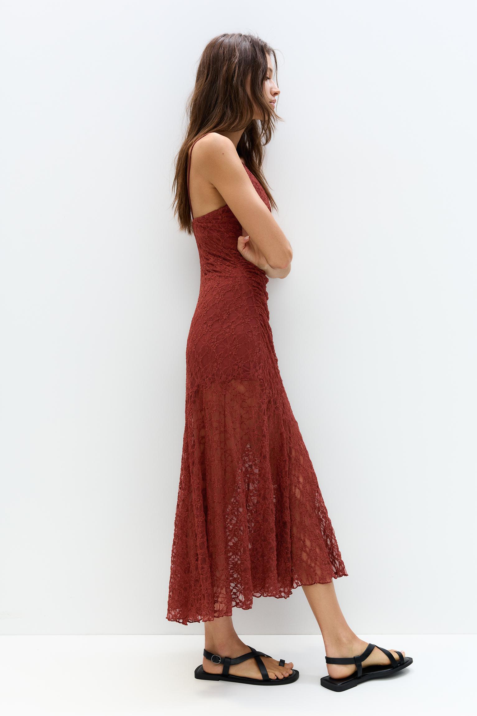 Lace midi dress Product Image