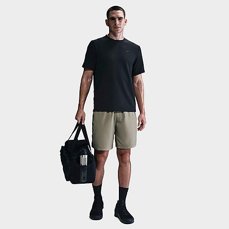 Nike Mens Primary Dri-FIT Seersucker Short-Sleeve Versatile Top | HJ4043-006 Product Image