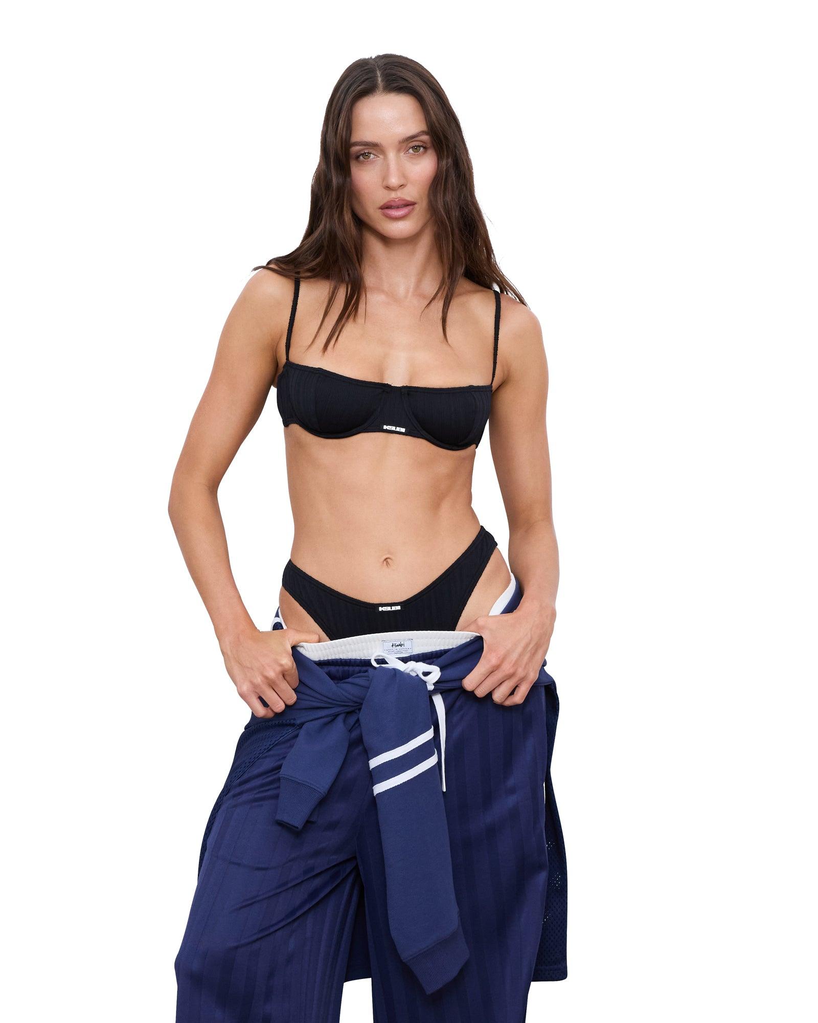 OFF-DUTY BIKINI BLACK RIB Female Product Image