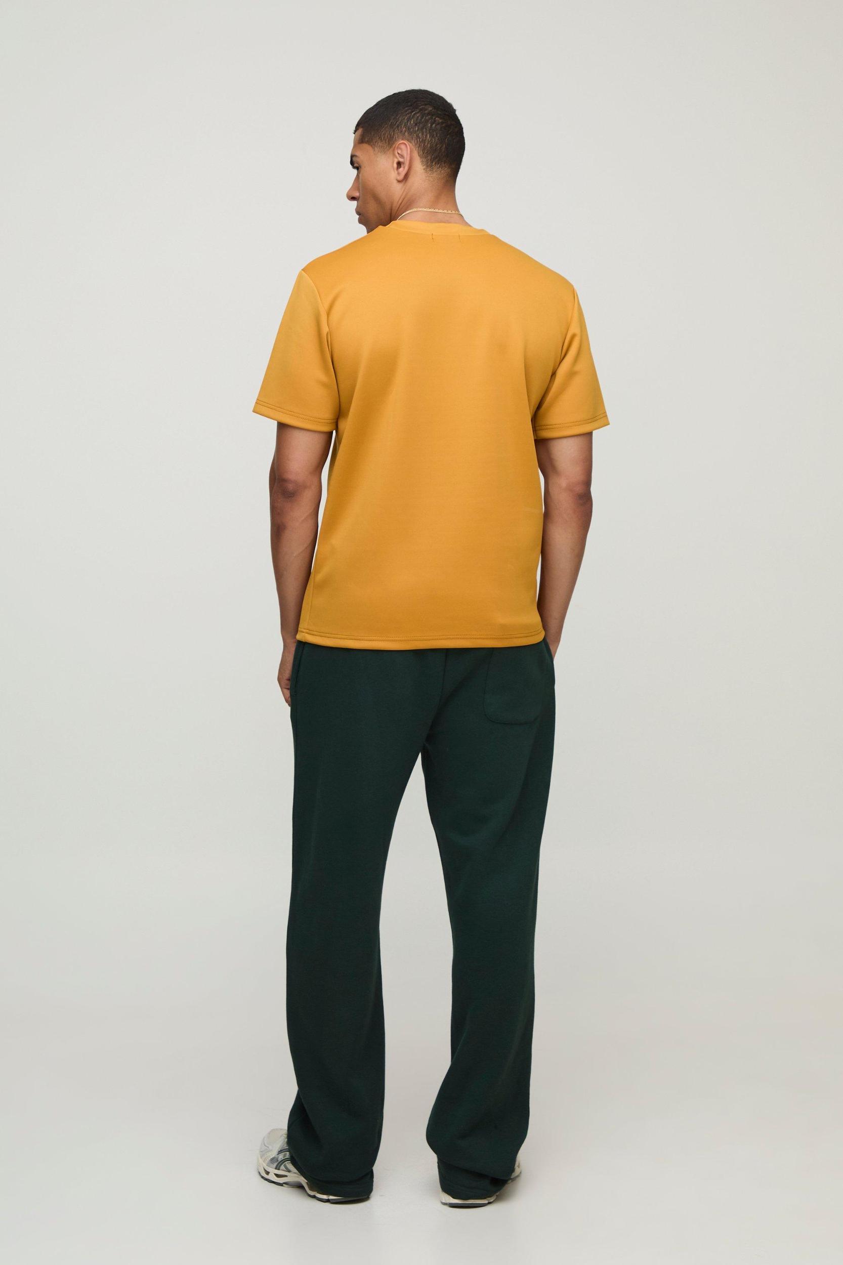 Regular Fit Scuba T-Shirt | boohooMAN USA Product Image