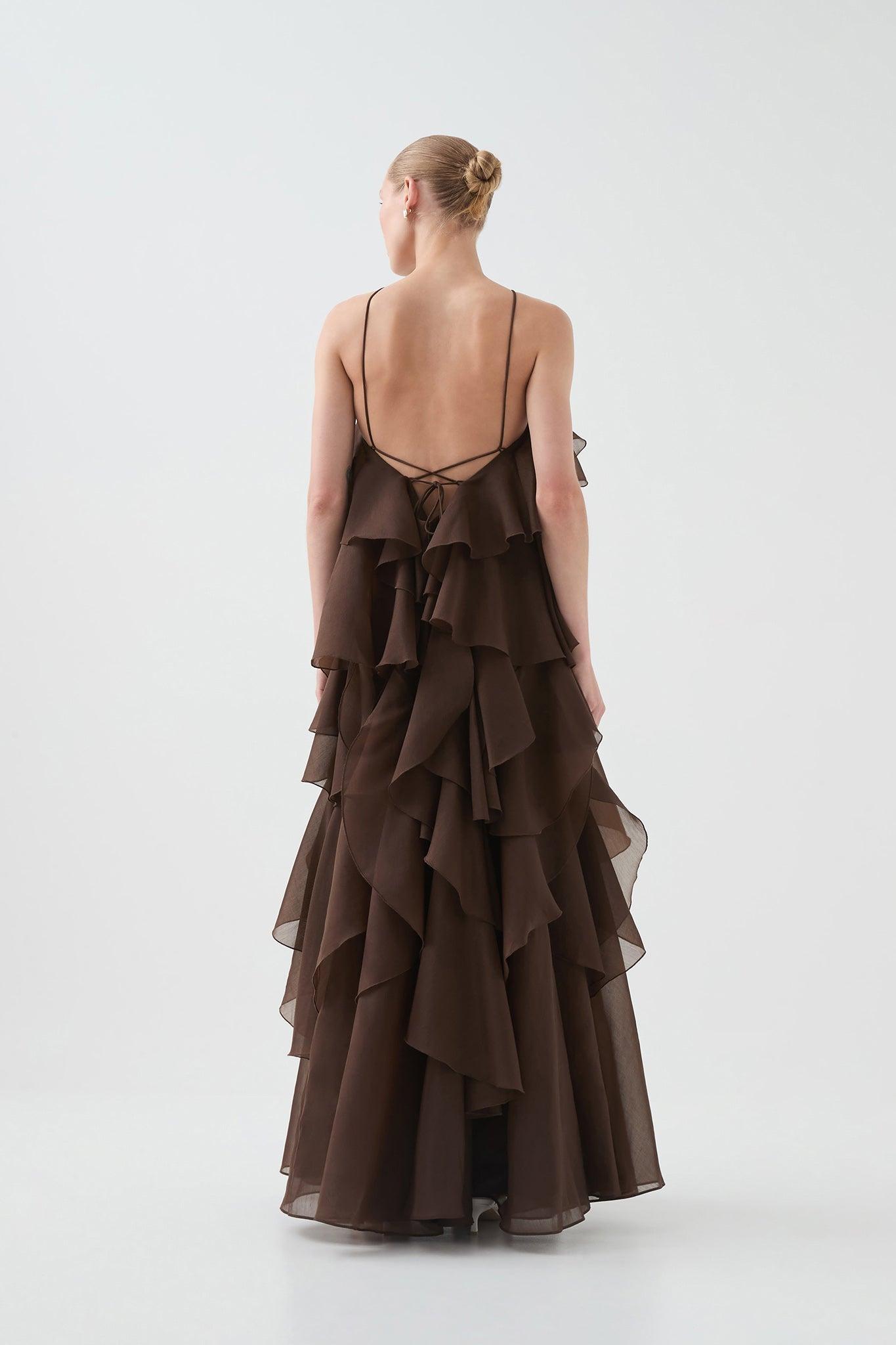 Pandorea Layered Maxi Dress Product Image