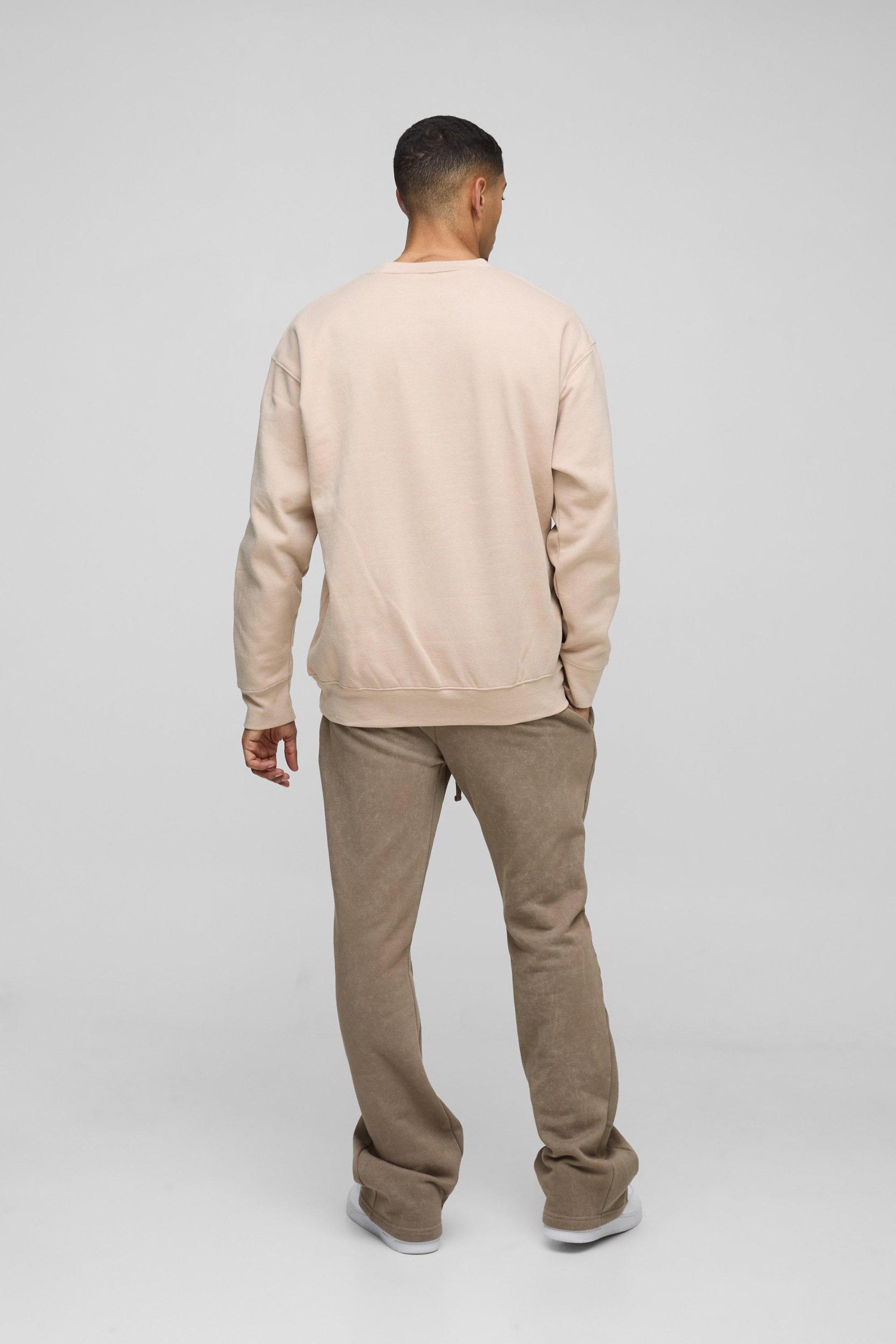 Oversized Disney Maui License Print Sweatshirt | boohooMAN USA Product Image