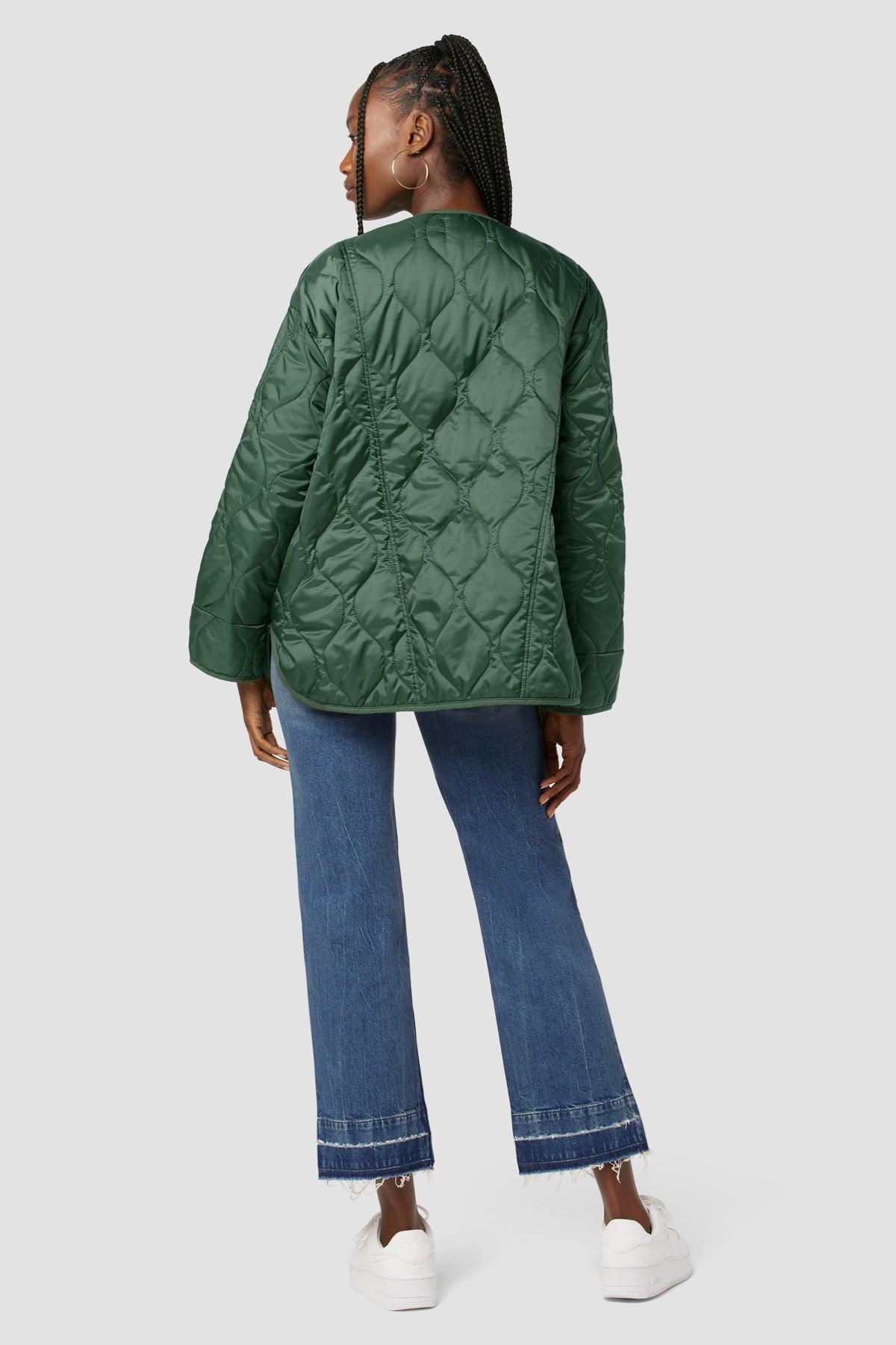 Oversized Quilted Jacket Female Product Image