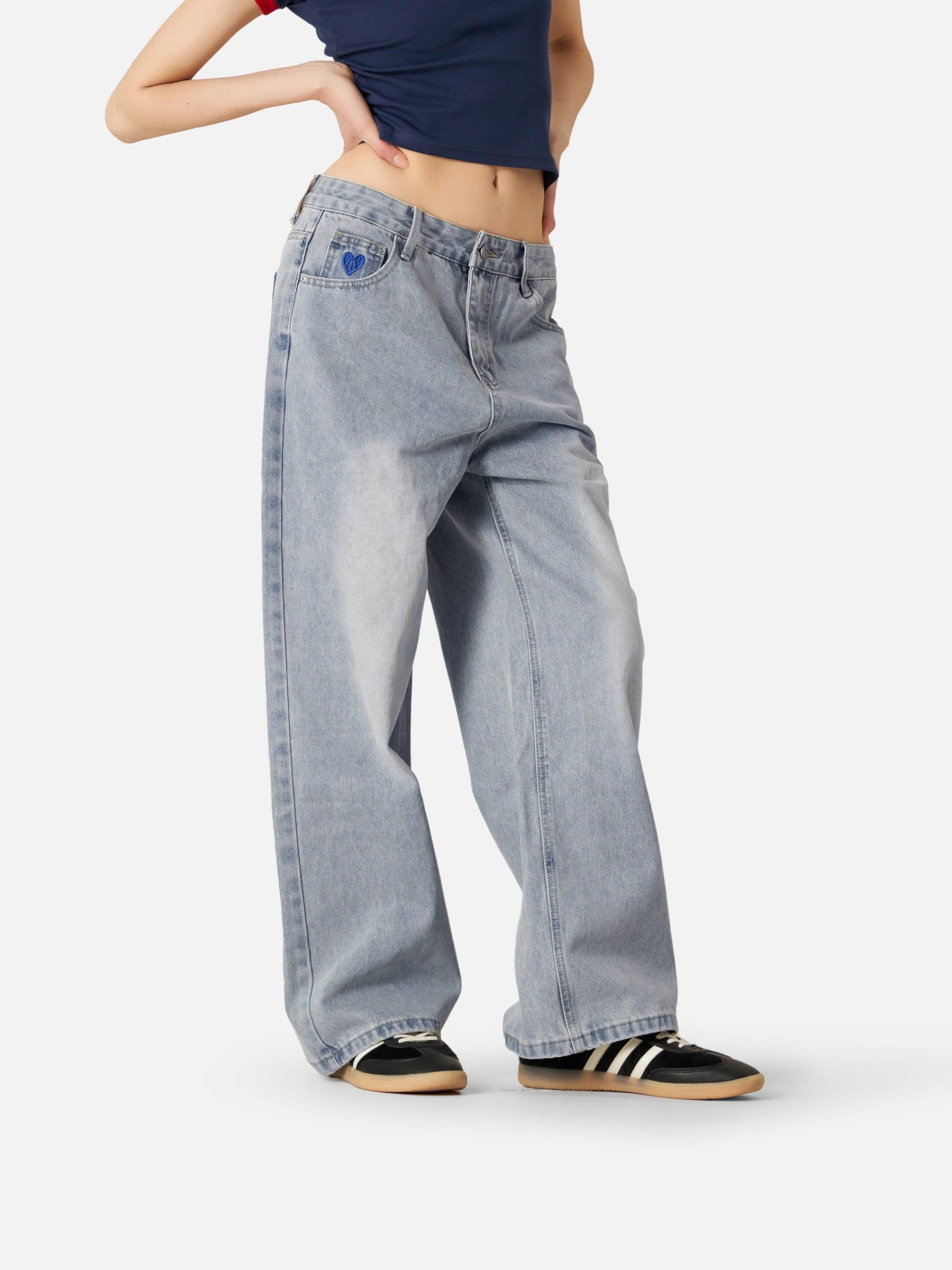 Aelfric Eden  Baggy Basic Jeans Product Image