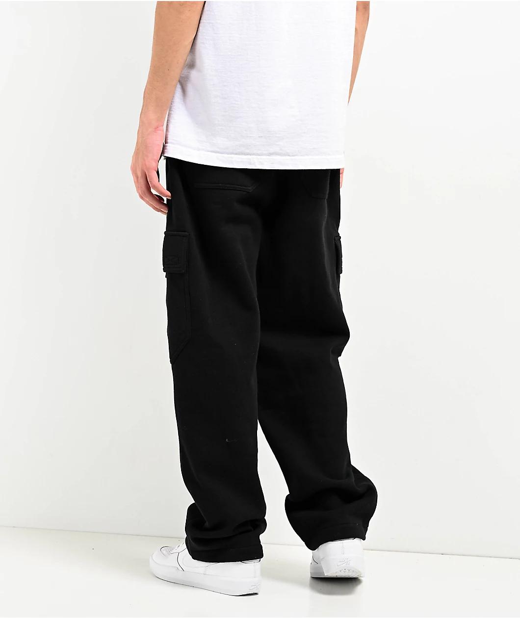 Ninth Hall Stash Black Cargo Sweatpants Product Image