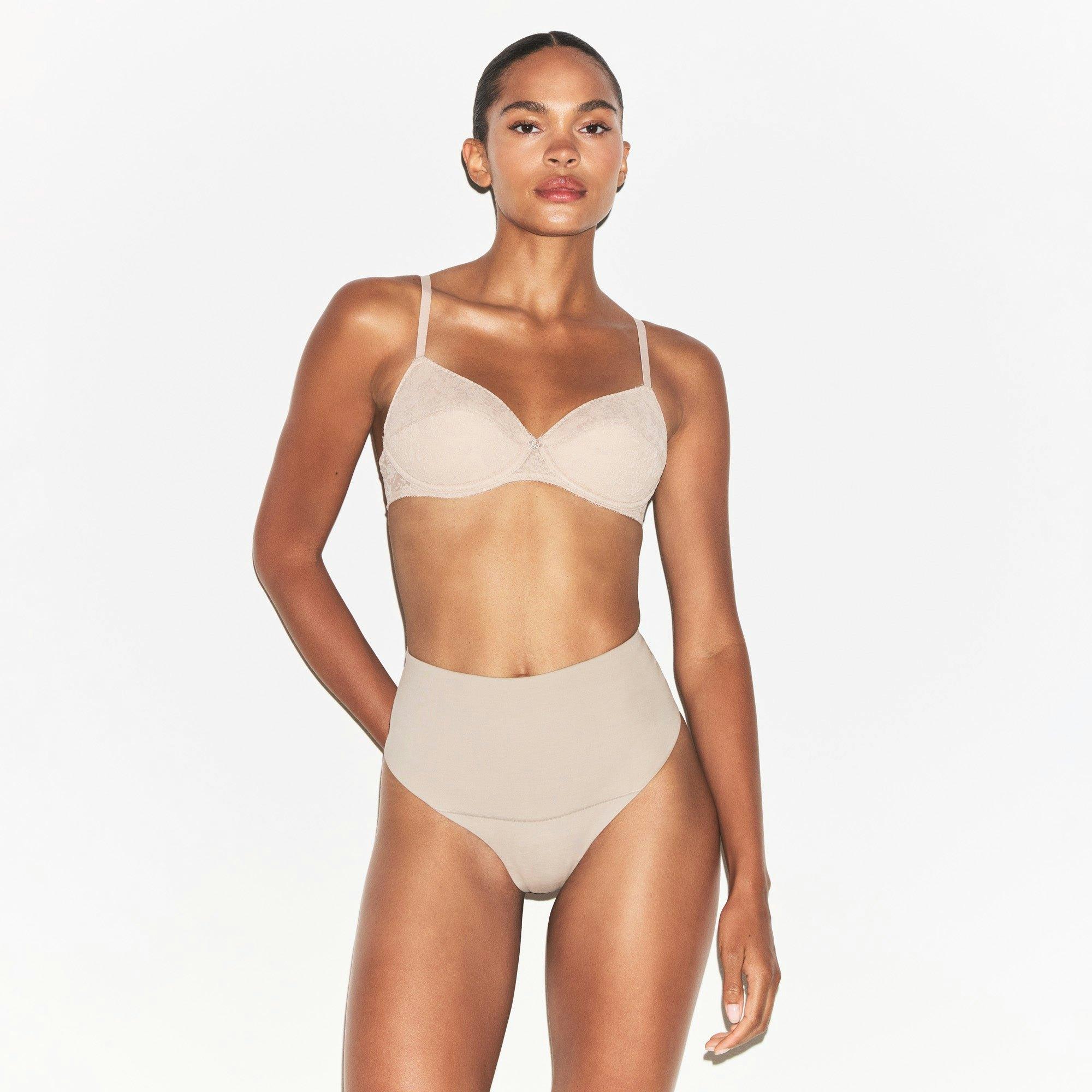 VINTAGE BRAS LACE UNLINED BRA | MUSHROOM Product Image