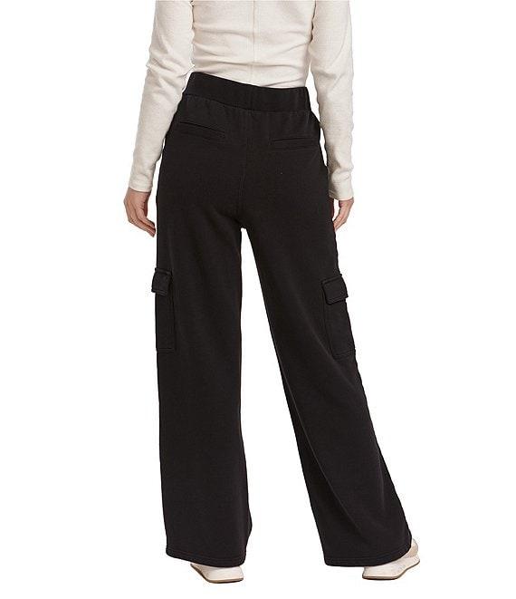 Dear John Becca Cargo Pocket High-Rise Wide-Leg Sweatpant Product Image
