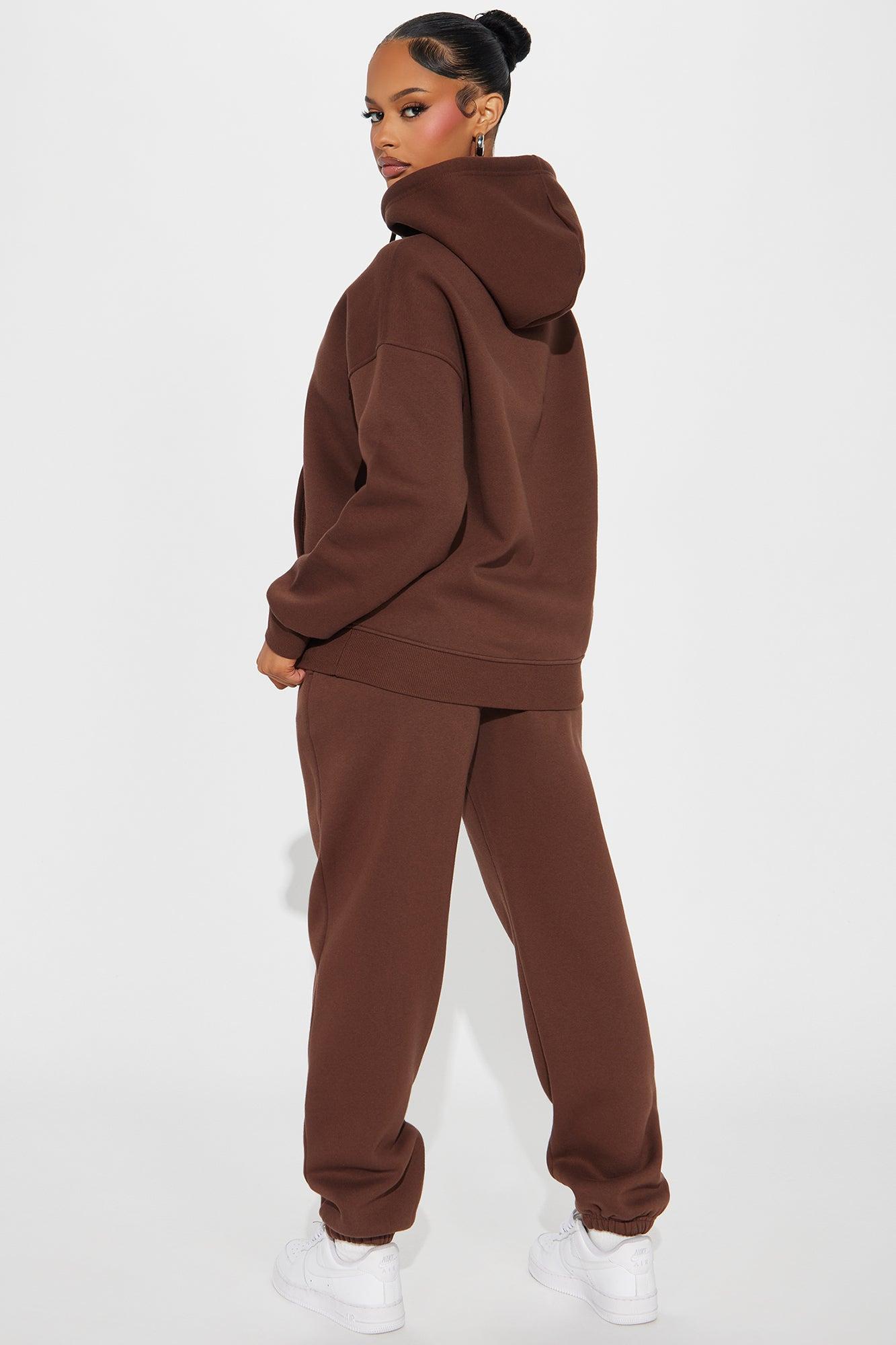Saint Sweatpant Set - Chocolate Product Image