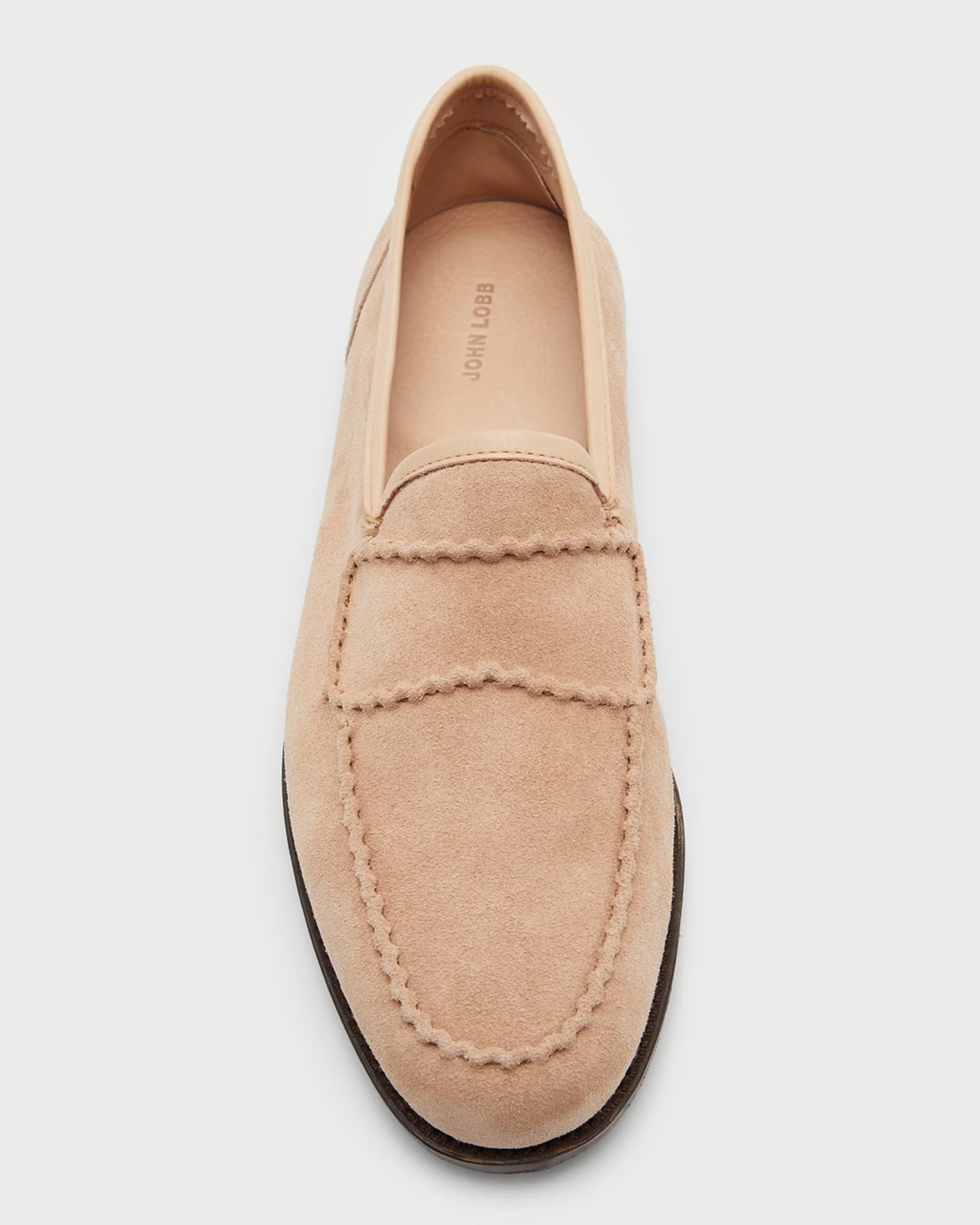 Men's Bath Suede Penny Loafers Product Image