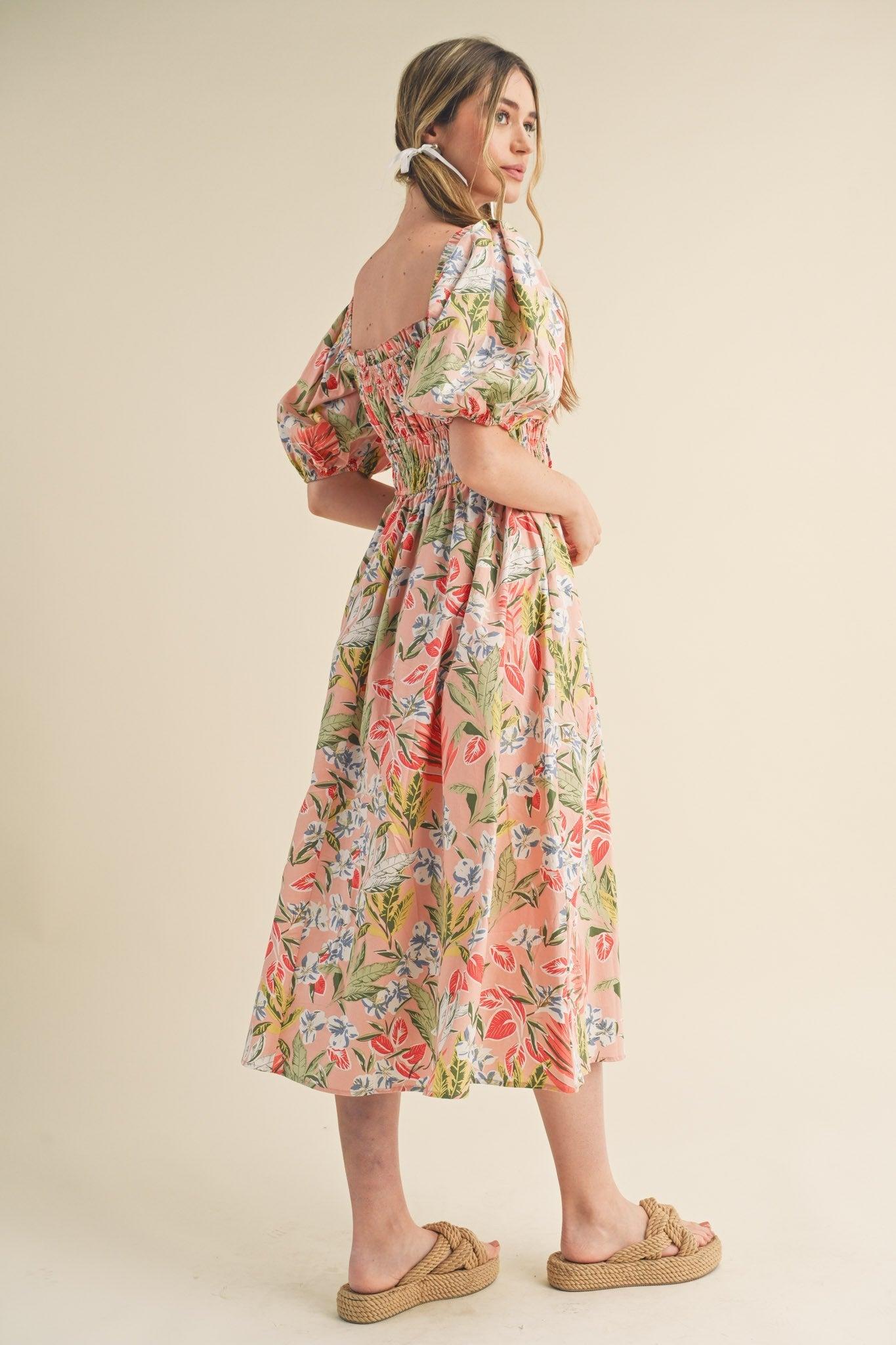 Floral Midi Dress Product Image