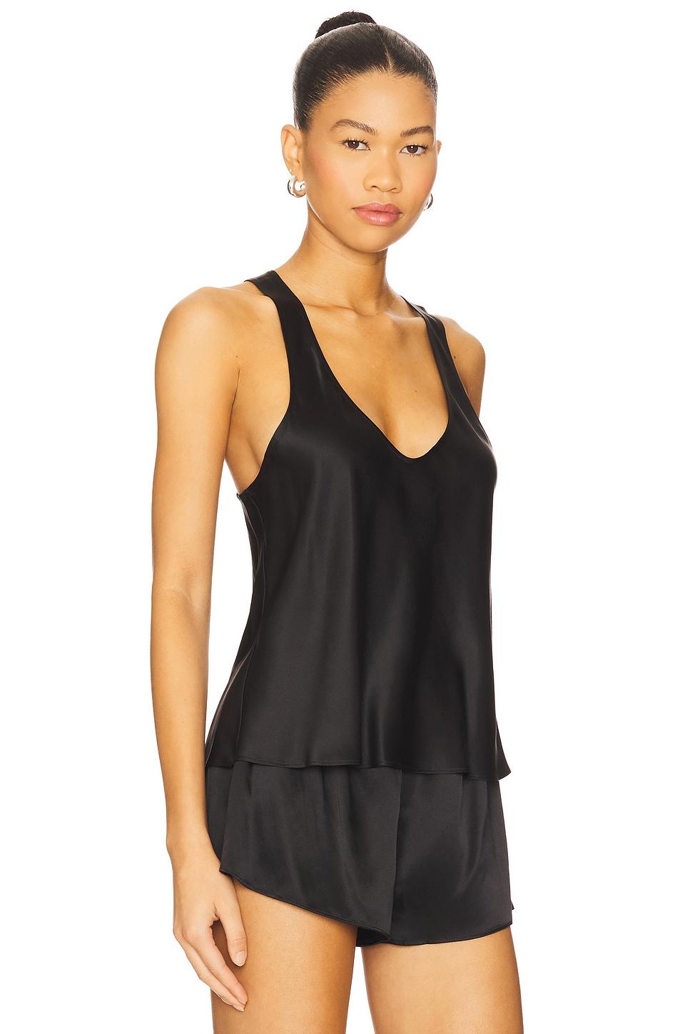 Silk Satin Tank Top Enza Costa Product Image