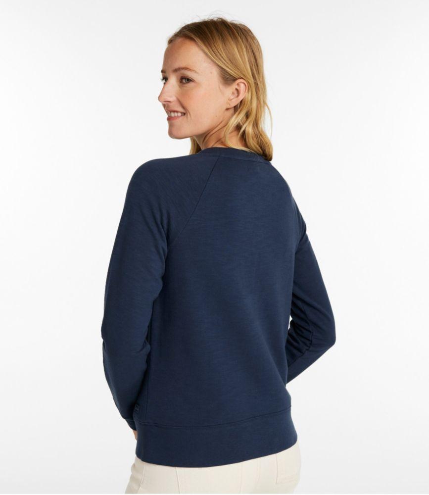 Women's Peaks Island Crewneck, Logo Product Image