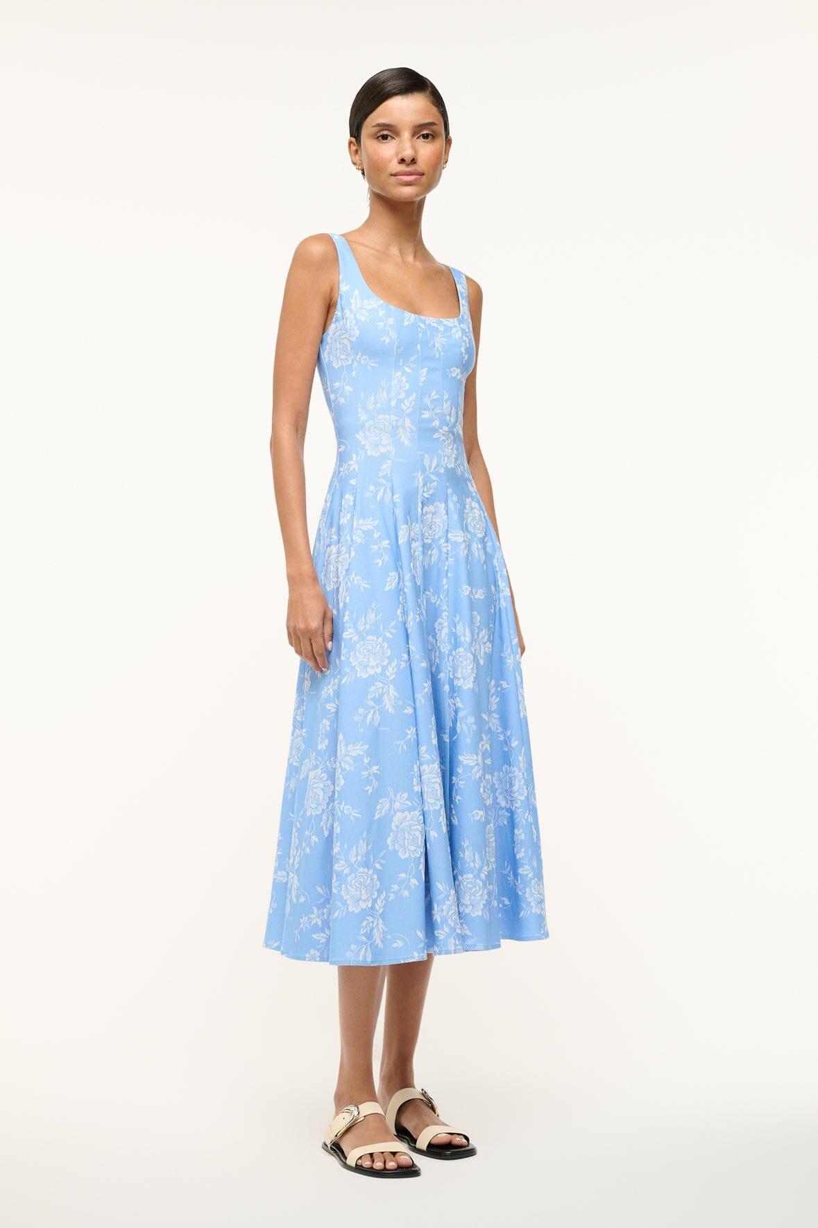 WELLS DRESS | BLUE ROSE Product Image