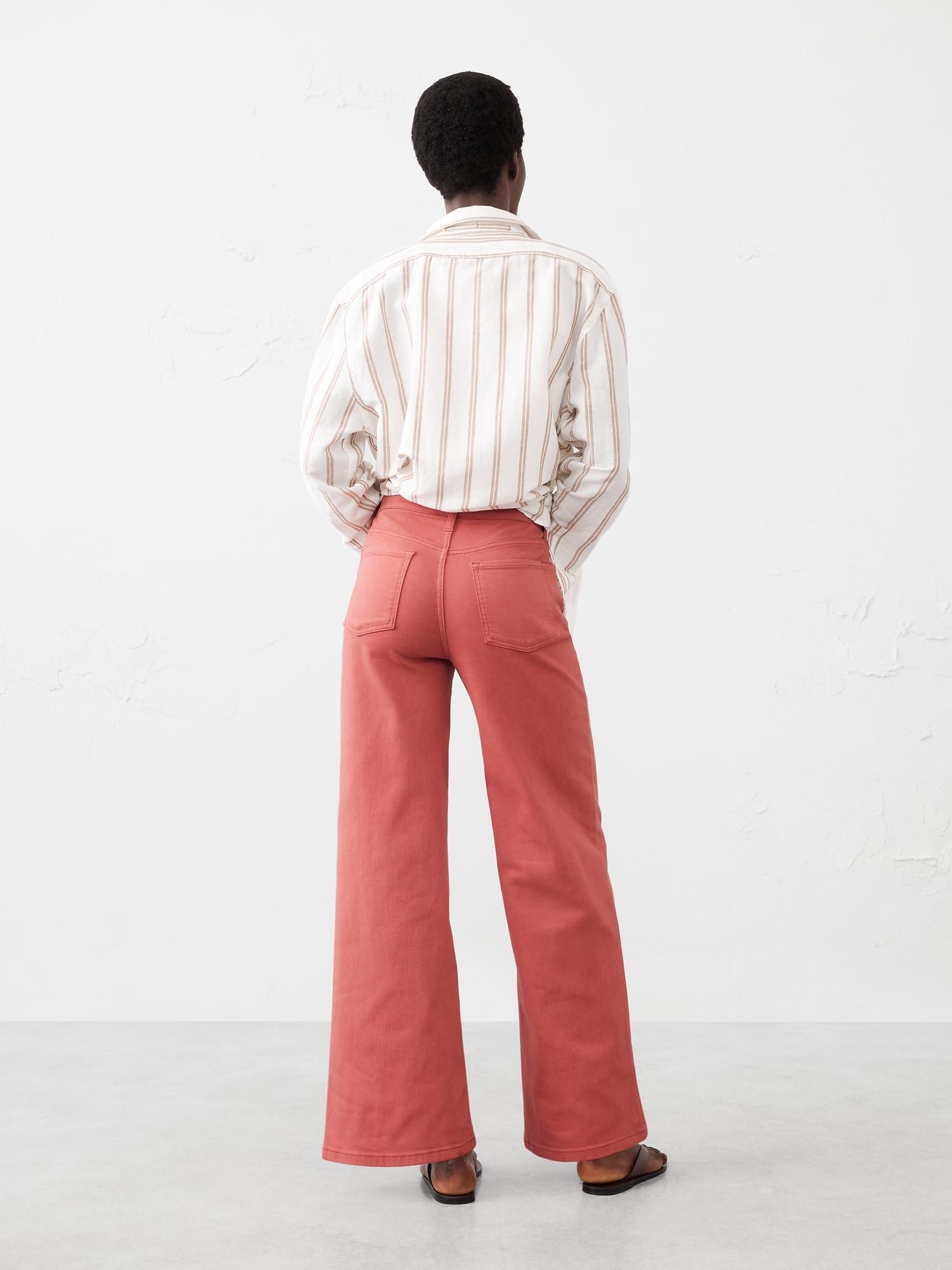 Wide-Leg High-Rise Jean Product Image