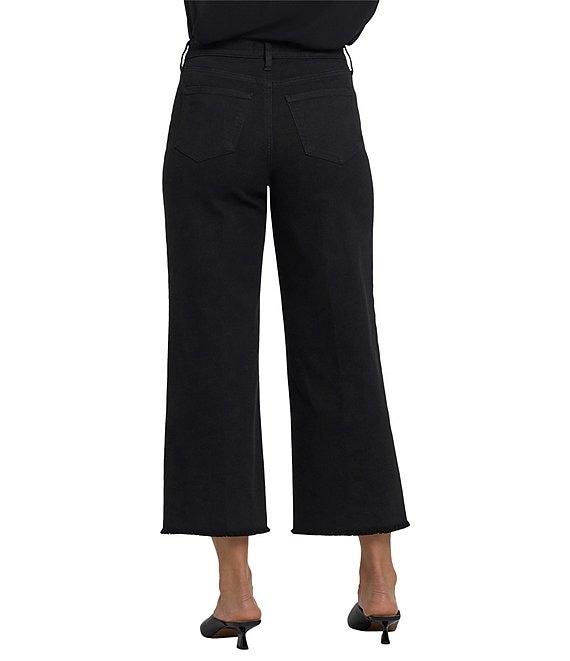 NYDJ Coco Stretch Denim Relaxed Wide Leg Cropped Jeans Product Image